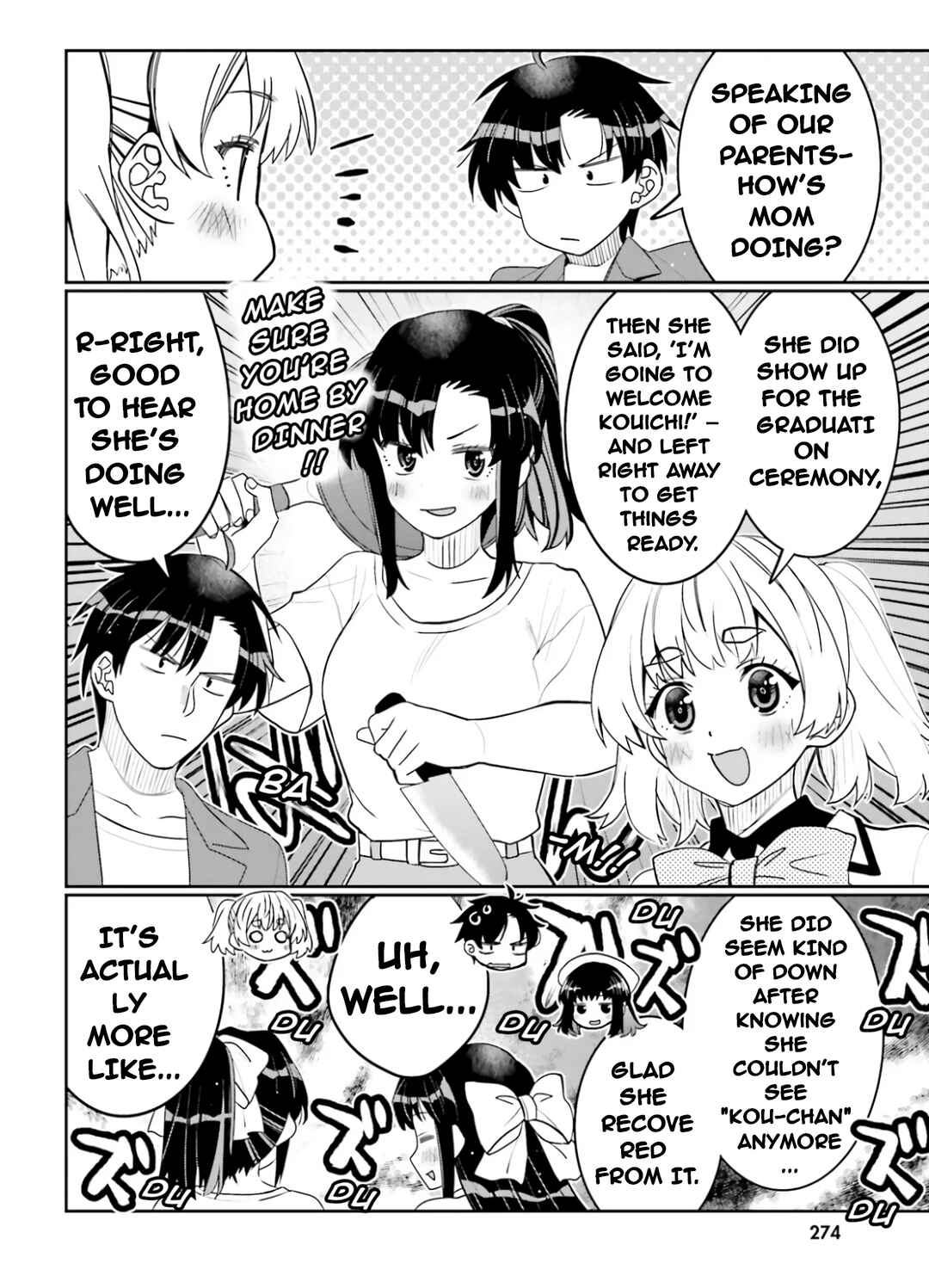 Page 10 Chapter 54 Ore no tomodachi ♂♀ ga kawai sugite komaru!