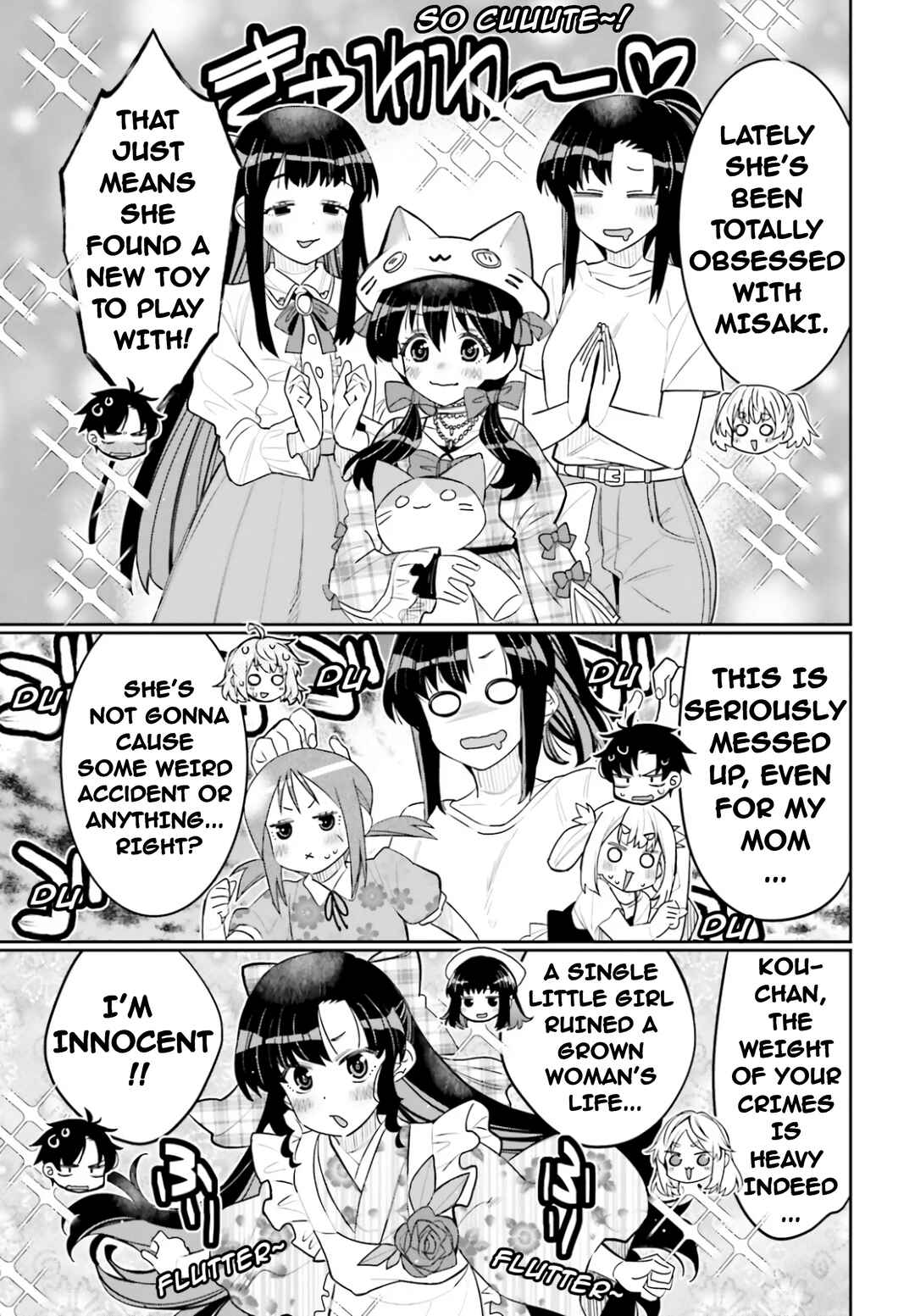 Page 11 Chapter 54 Ore no tomodachi ♂♀ ga kawai sugite komaru!