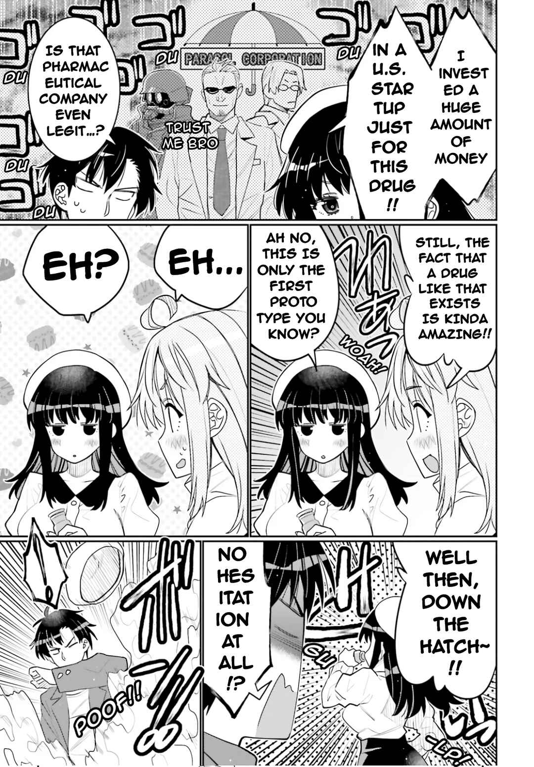 Page 15 Chapter 54 Ore no tomodachi ♂♀ ga kawai sugite komaru!