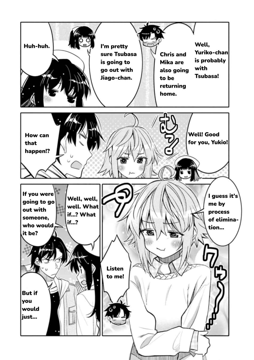 Page 12 Chapter 30 Ore no tomodachi ♂♀ ga kawai sugite komaru!