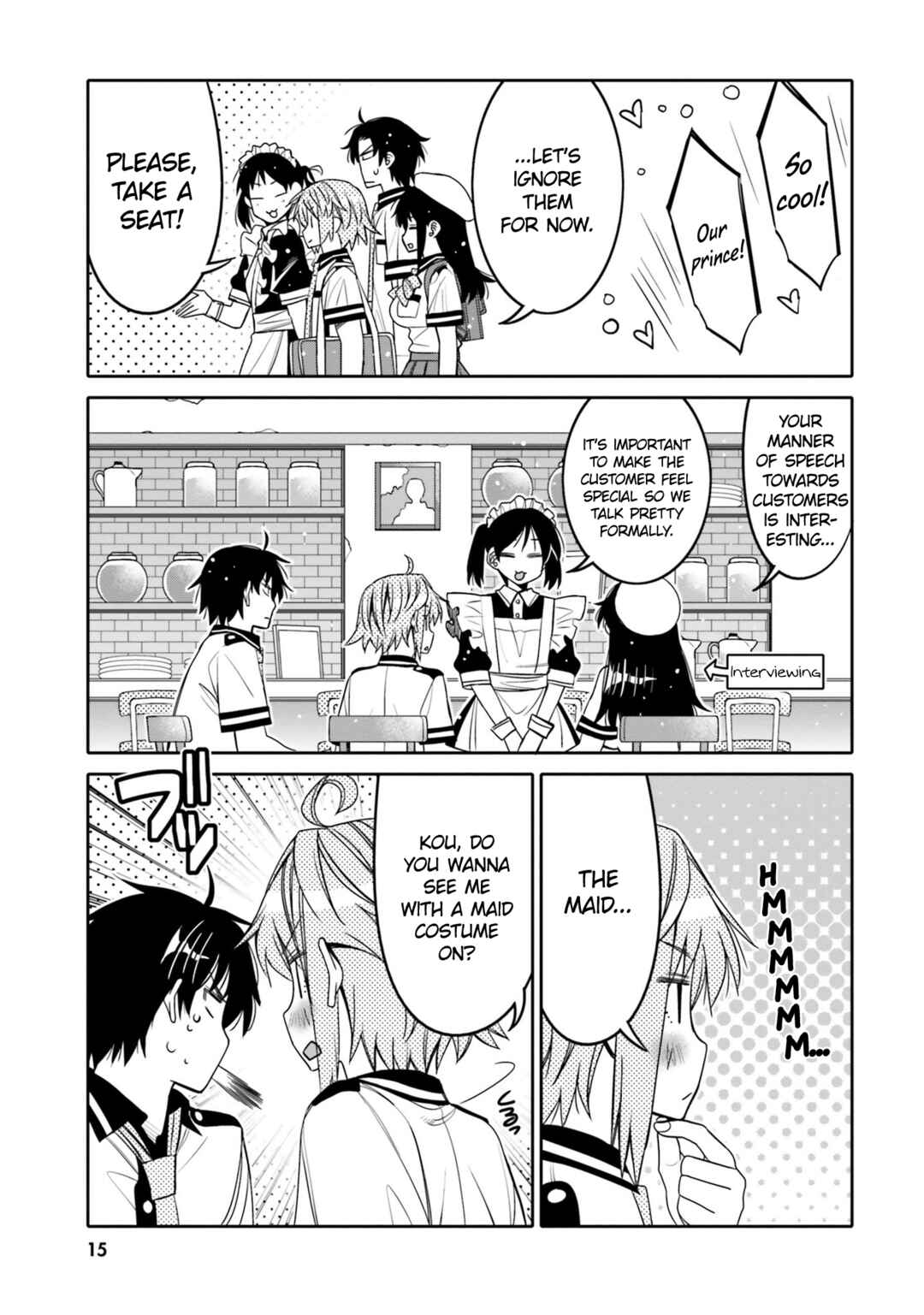 Page 17 Chapter 19 Ore no tomodachi ♂♀ ga kawai sugite komaru!