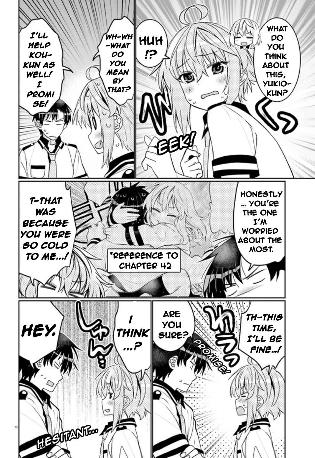 Page 10 Chapter 48 Ore no tomodachi ♂♀ ga kawai sugite komaru!