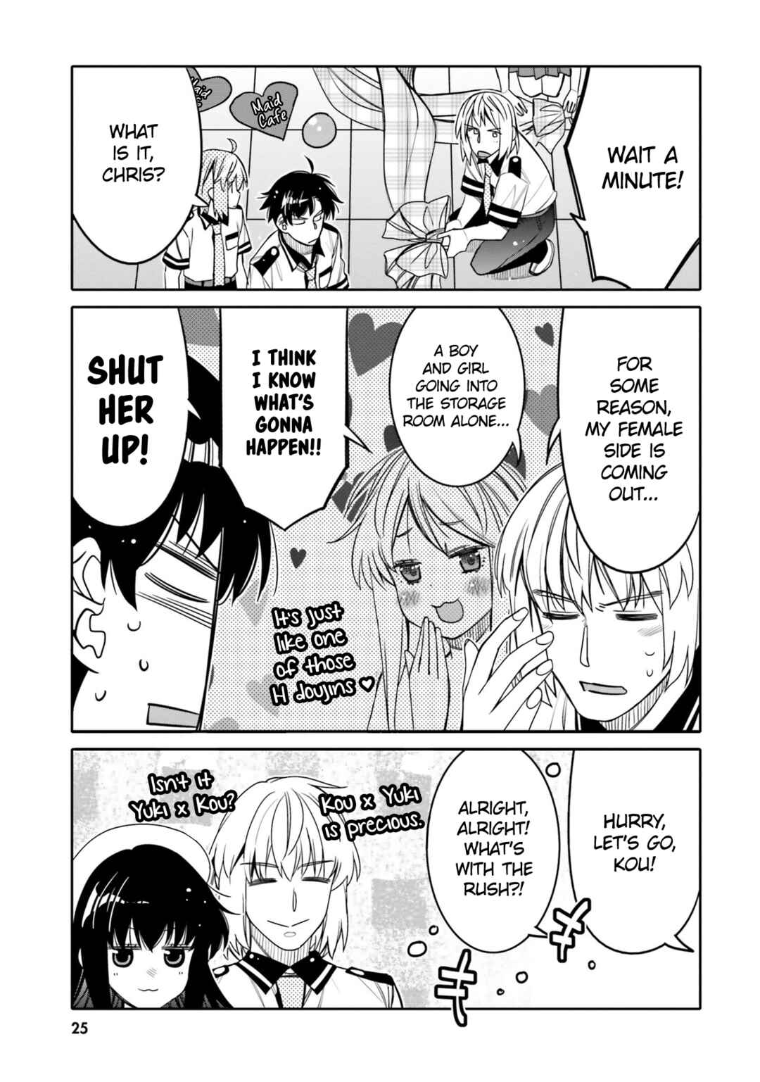 Page 3 Chapter 20 Ore no tomodachi ♂♀ ga kawai sugite komaru!