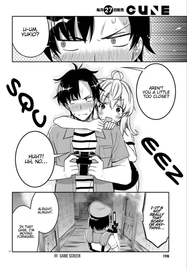 Page 12 Chapter 4 Ore no tomodachi ♂♀ ga kawai sugite komaru!