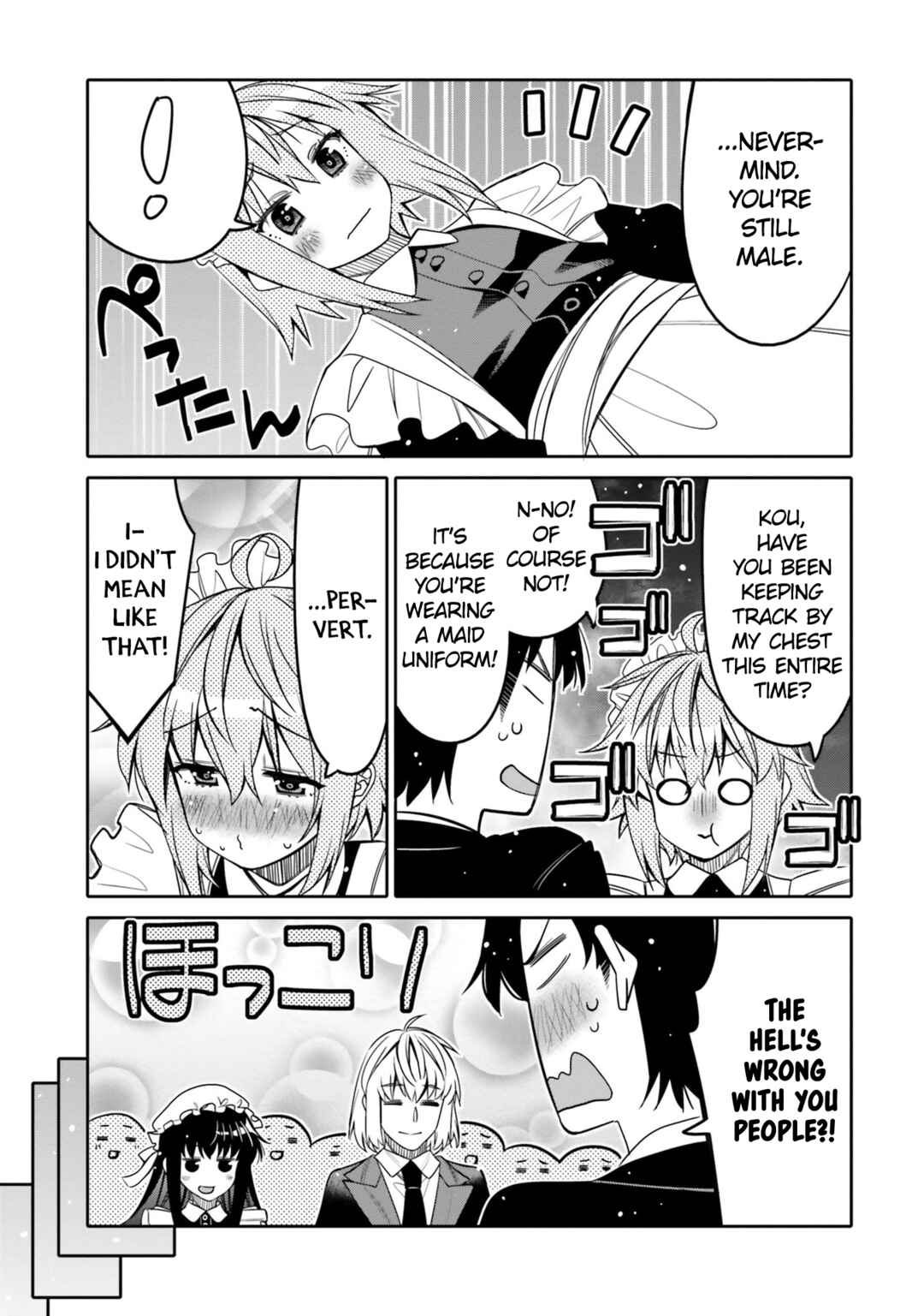 Page 9 Chapter 21 Ore no tomodachi ♂♀ ga kawai sugite komaru!