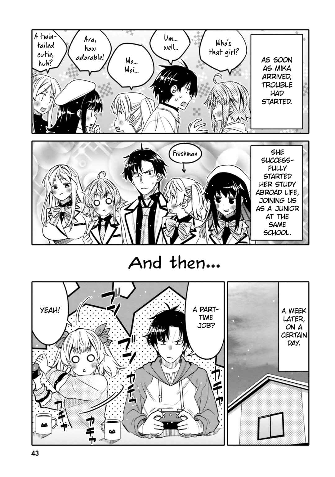 Page 1 Chapter 27 Ore no tomodachi ♂♀ ga kawai sugite komaru!