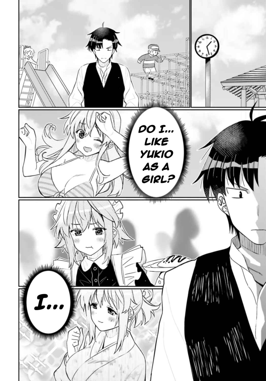 Page 16 Chapter 50 Ore no tomodachi ♂♀ ga kawai sugite komaru!