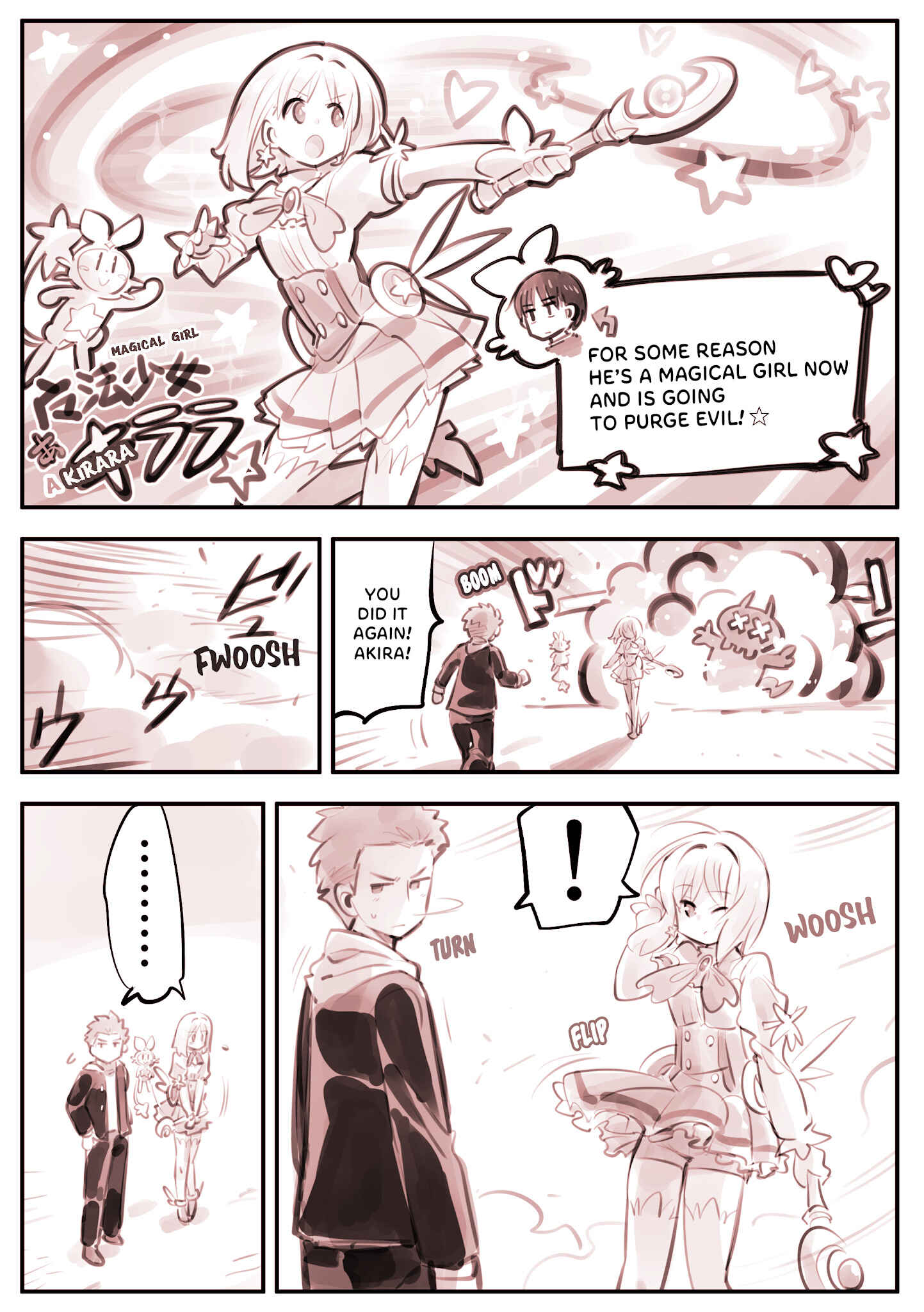 Page 1 Chapter 6 Magical Girl Akirara ☆