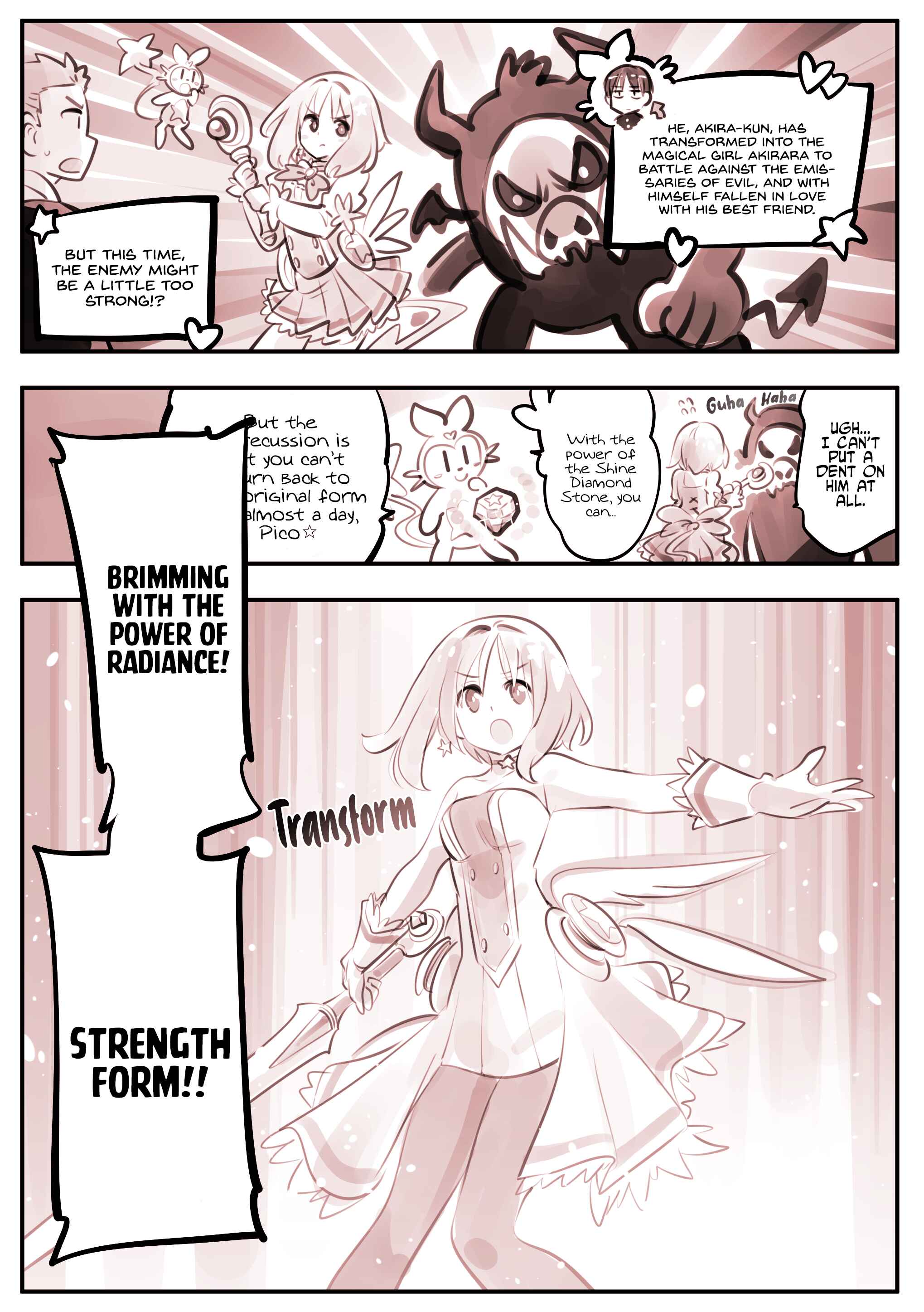 Page 1 Chapter 10 Magical Girl Akirara ☆