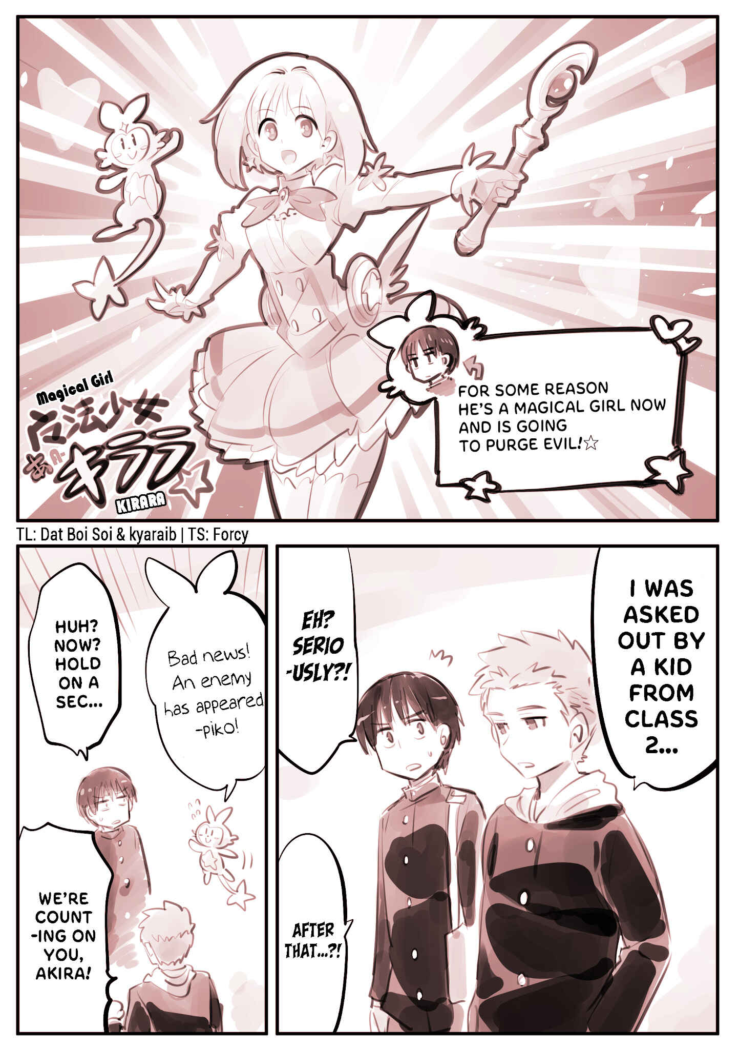 Page 1 Chapter 5 Magical Girl Akirara ☆