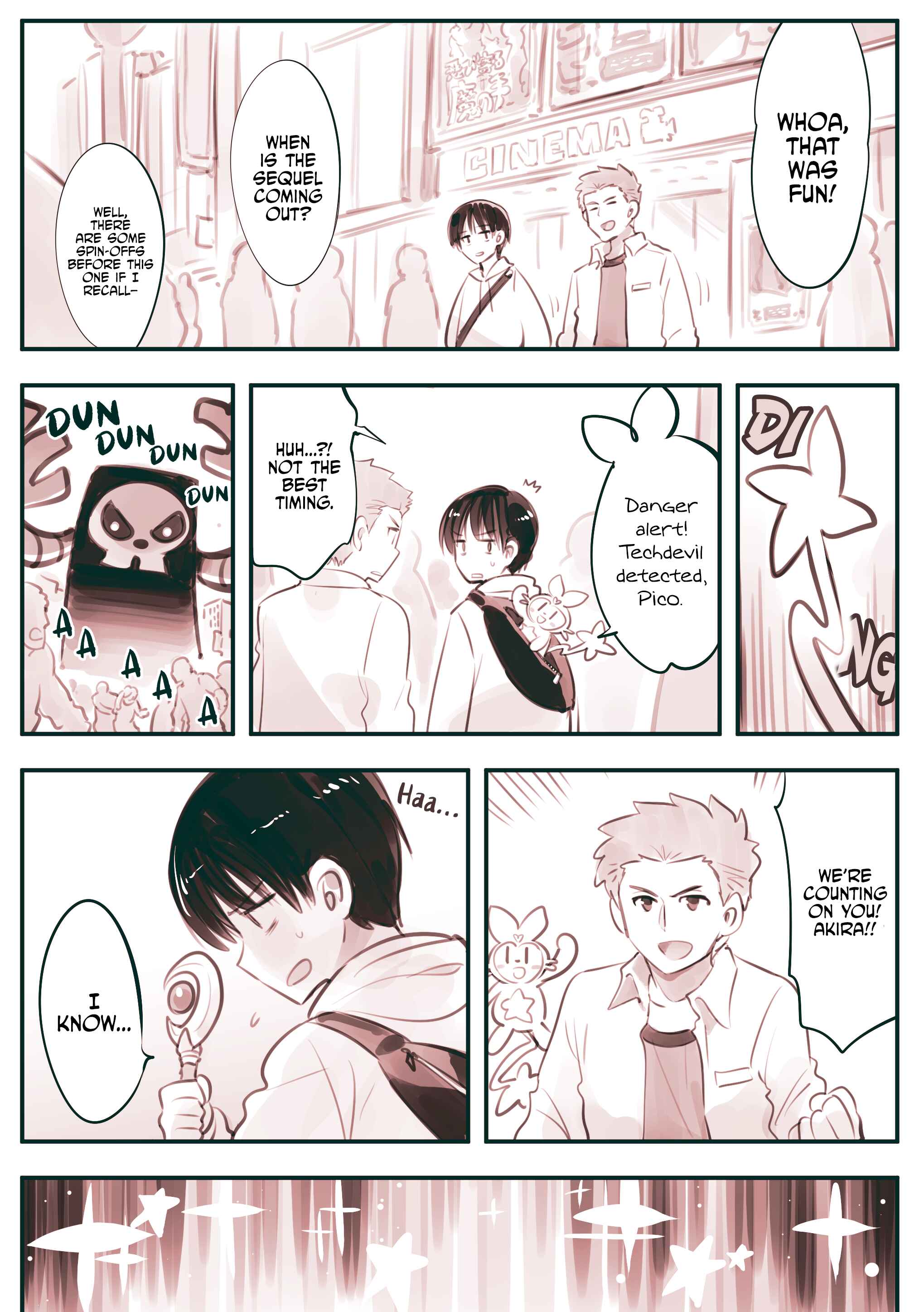 Page 1 Chapter 13 Magical Girl Akirara ☆