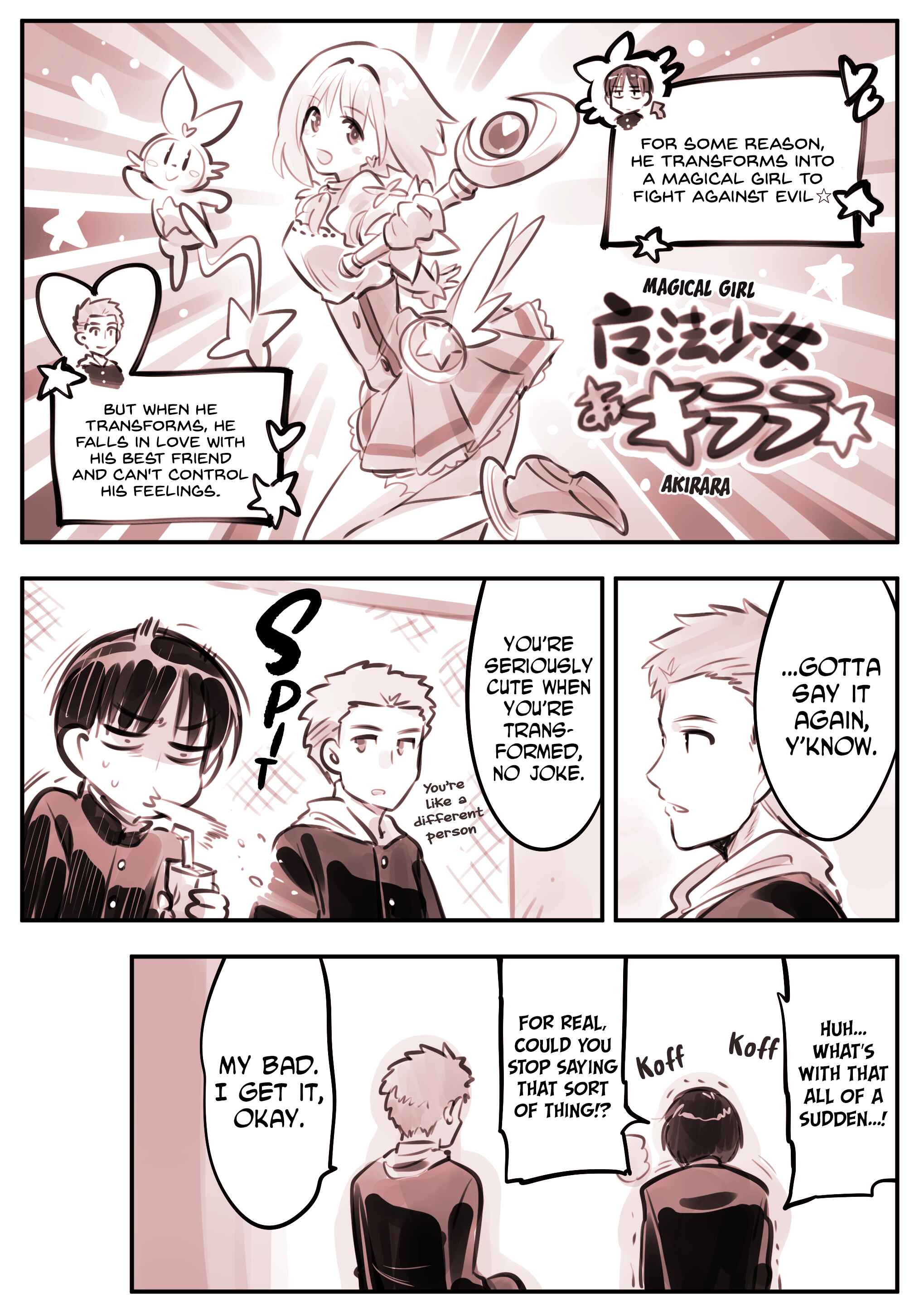 Page 1 Chapter 8 Magical Girl Akirara ☆