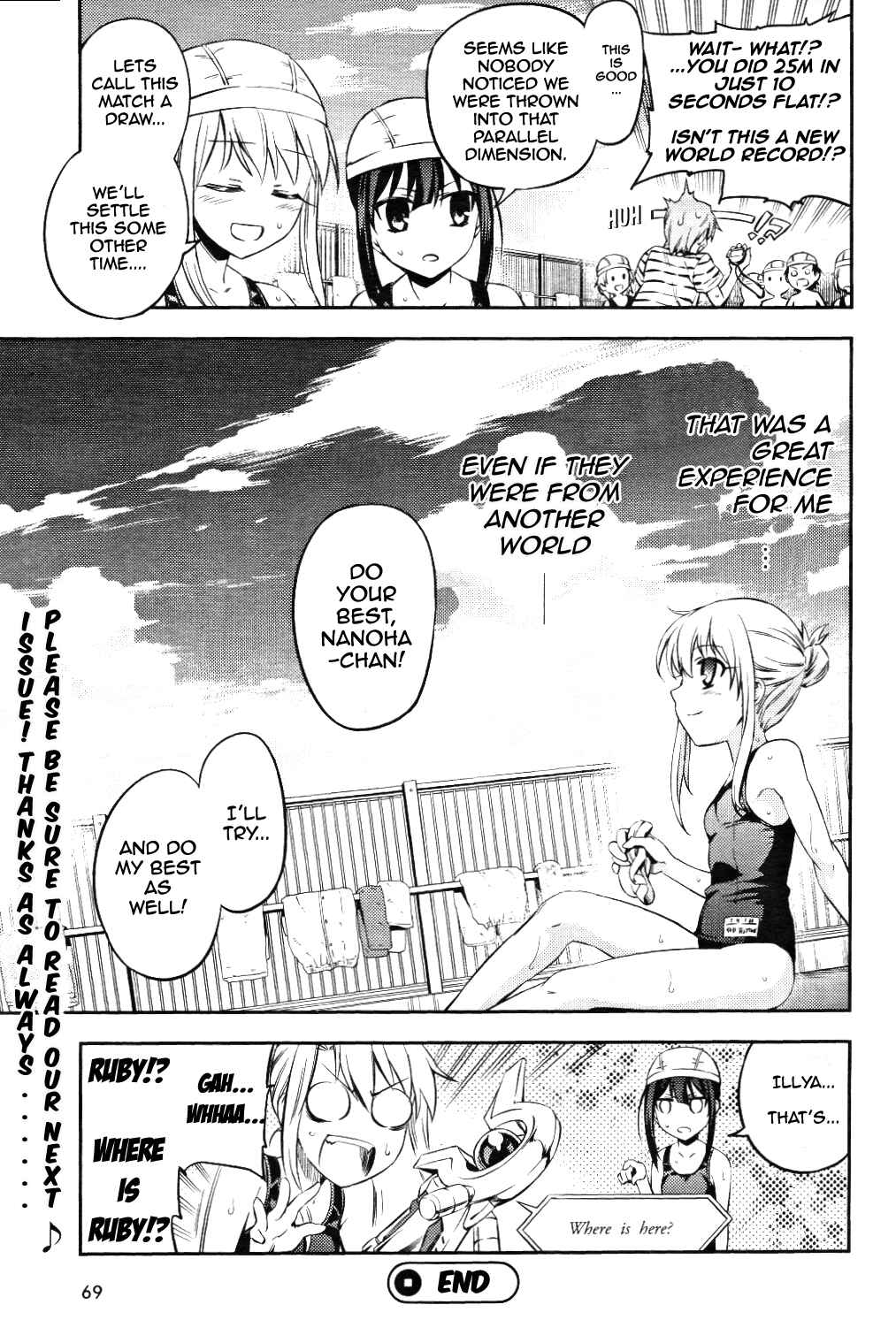 Page 35 Chapter 0 Fate/stay night x Mahou Shoujo Lyrical Nanoha