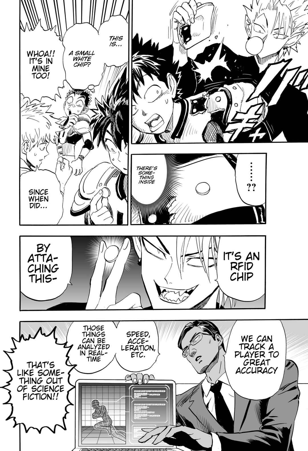 Page 13 Chapter Unknown_409d Eyeshield 21: Brain x Brave