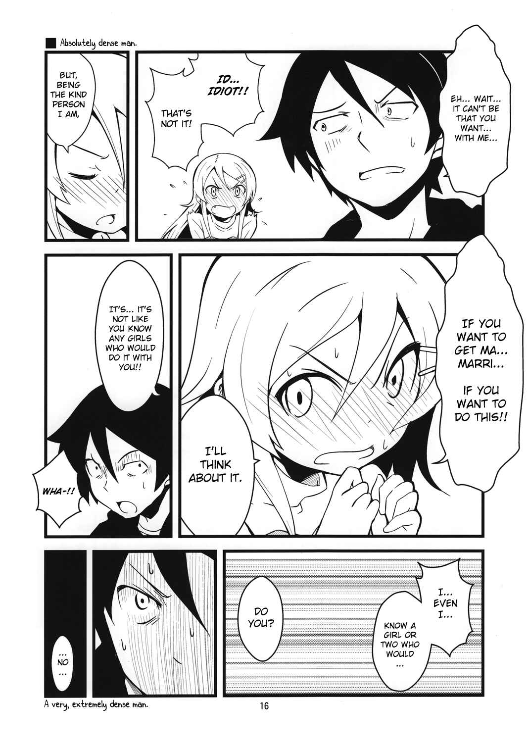 Page 16 Chapter Unknown_baa6 Ore no Imouto ga Konna ni Kawaii Wake ga Nai - Starting Today, Siblings Can Get Married (Doujinshi)