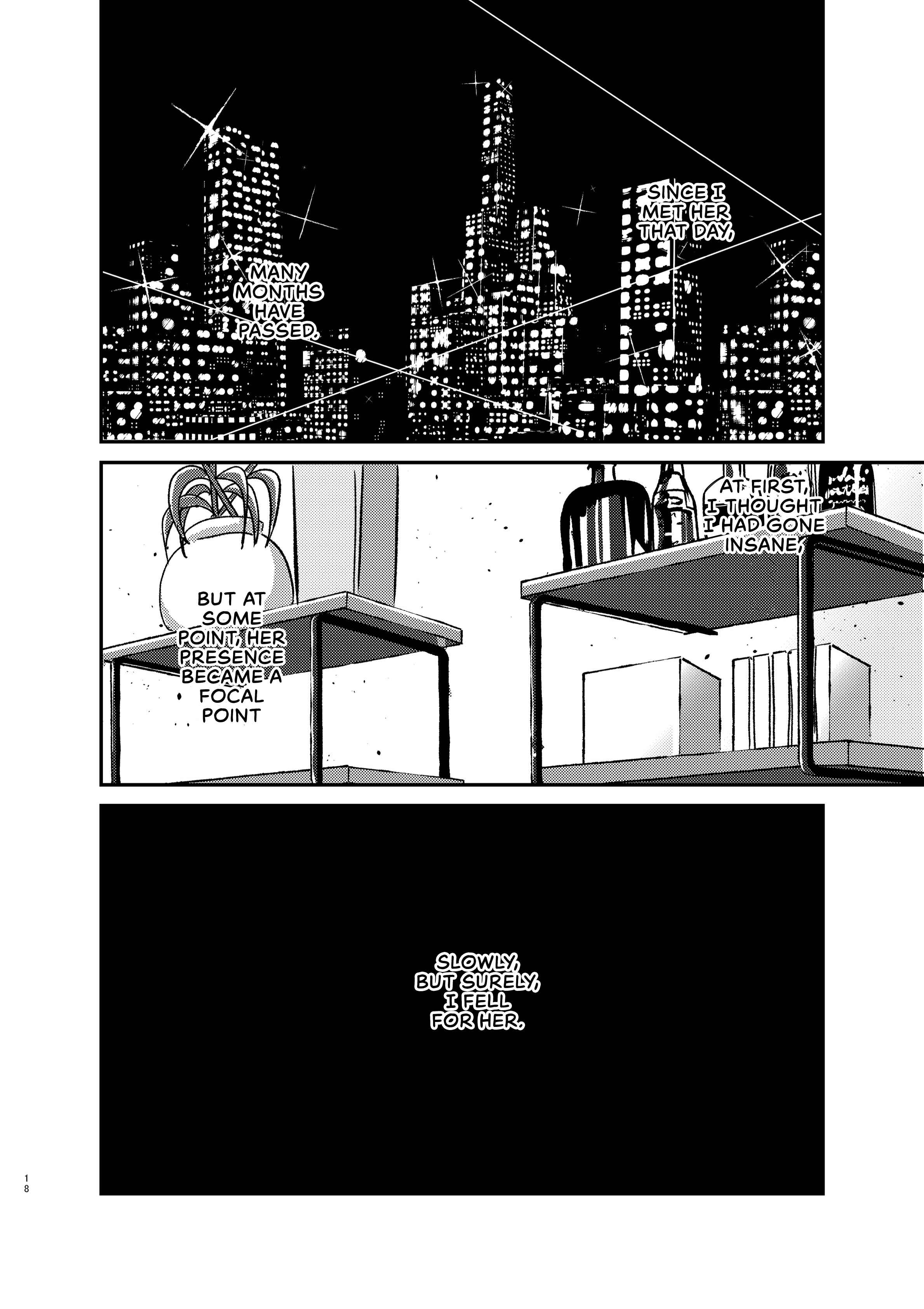 Page 17 Chapter Unknown_5daf VA-11 HALL-A - The Ghost Girl Laughs With Her Eyes (Doujinshi)