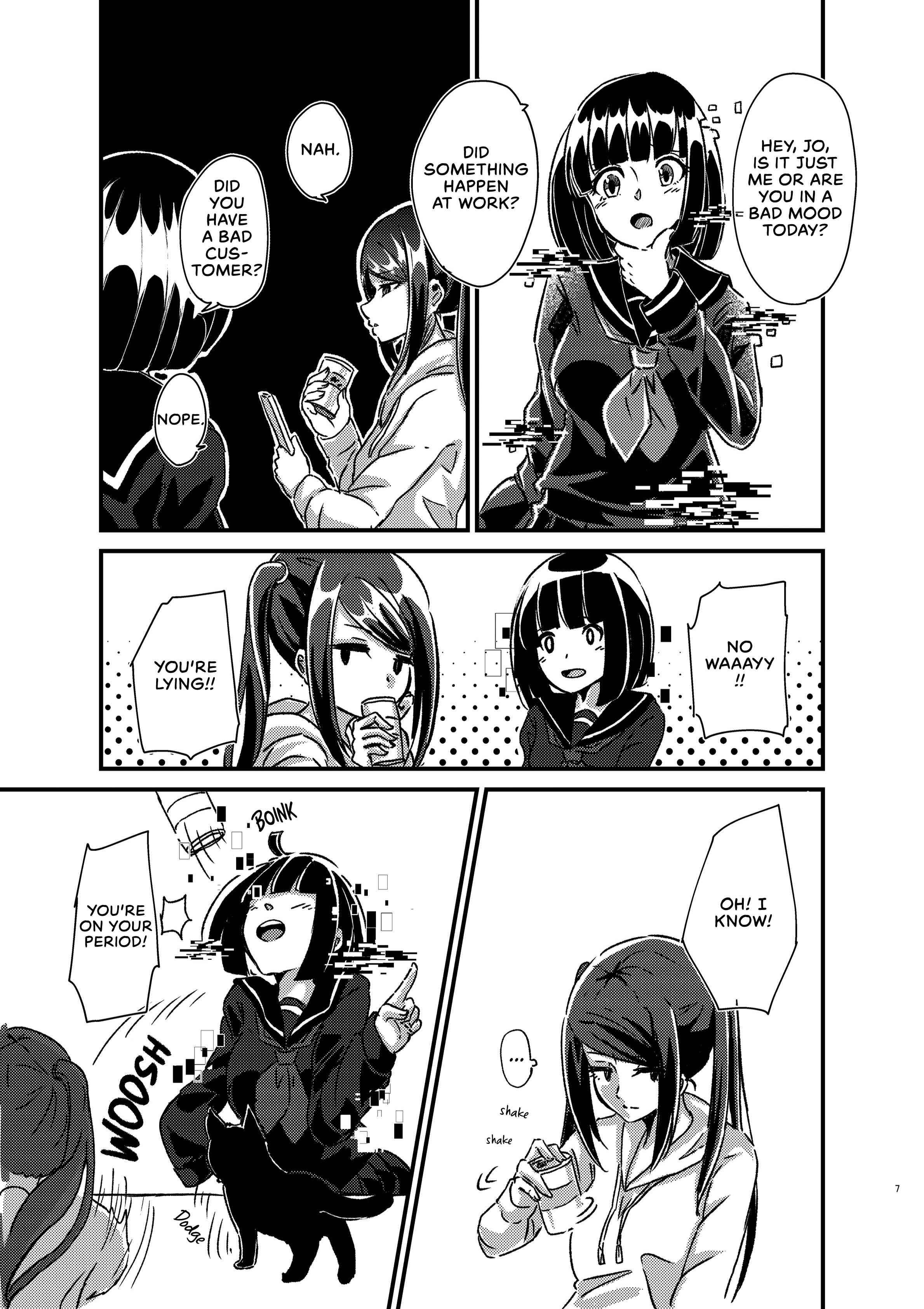 Page 6 Chapter Unknown_5daf VA-11 HALL-A - The Ghost Girl Laughs With Her Eyes (Doujinshi)