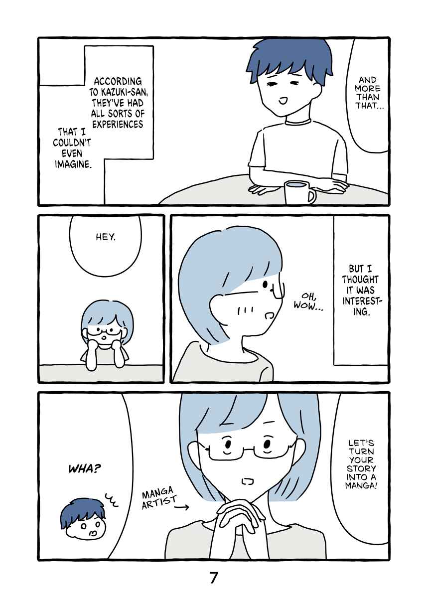 Page 8 Chapter 0 Onna no Karada ga Iya nano de Mune o Torimashita