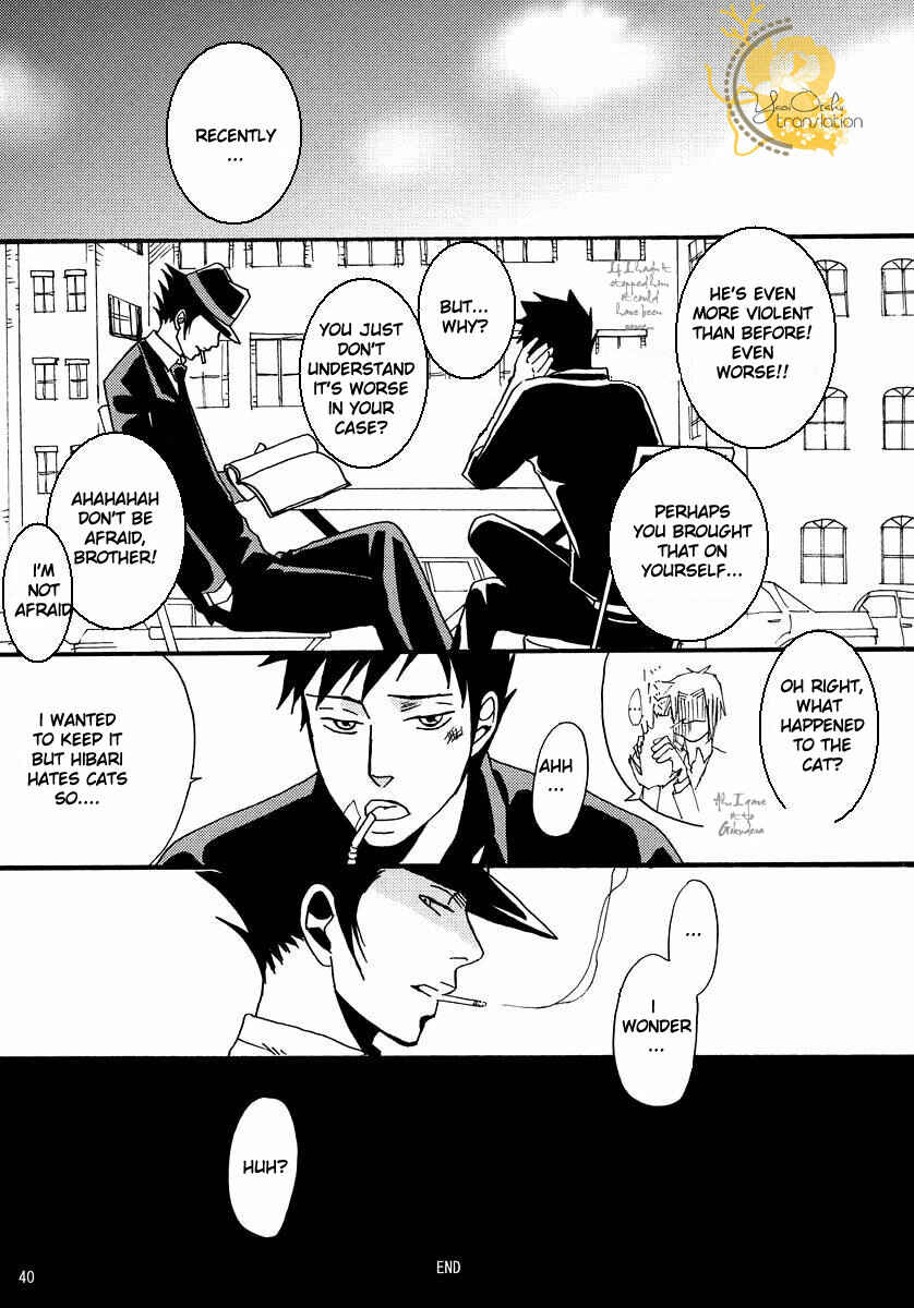 Page 38 Chapter Unknown_5e88 Katekyo Hitman Reborn! - Dilemma (Doujinshi)
