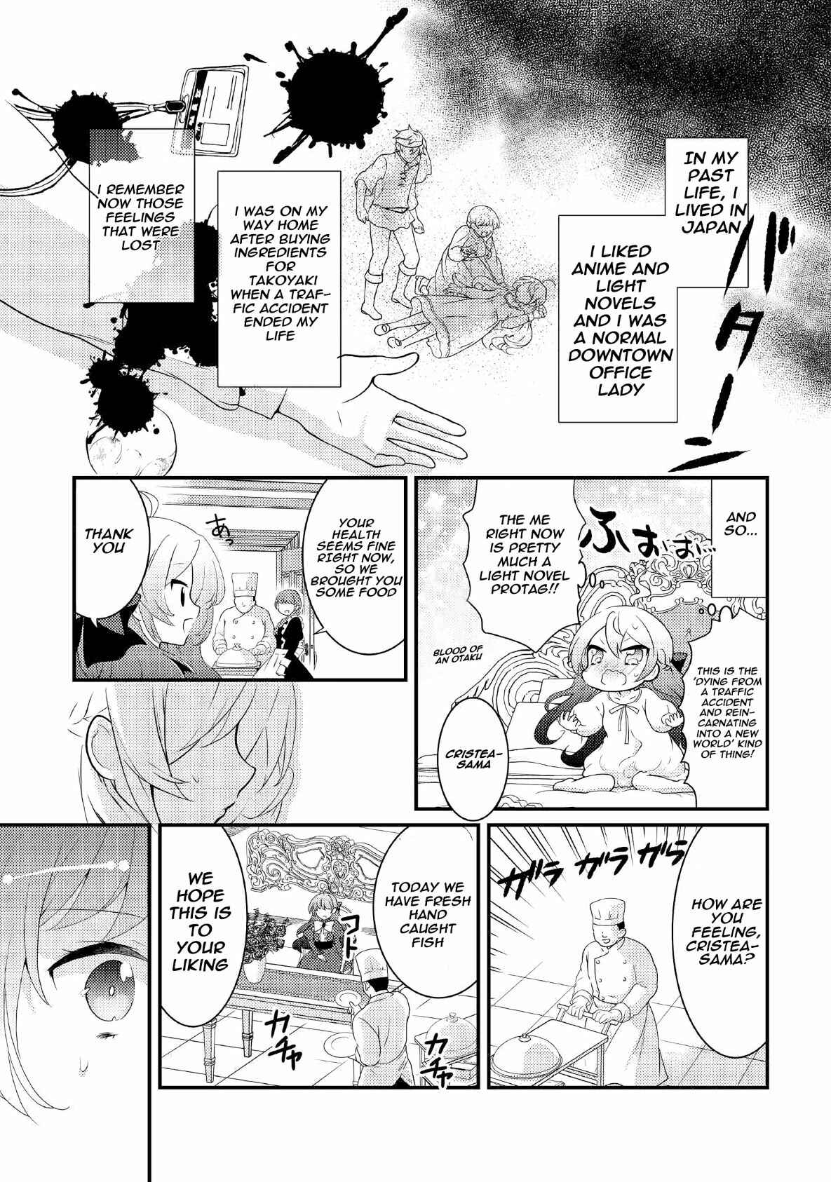 Page 8 Chapter 1 The Reincarnated Young Lady Is Hungry for Commoner Food
