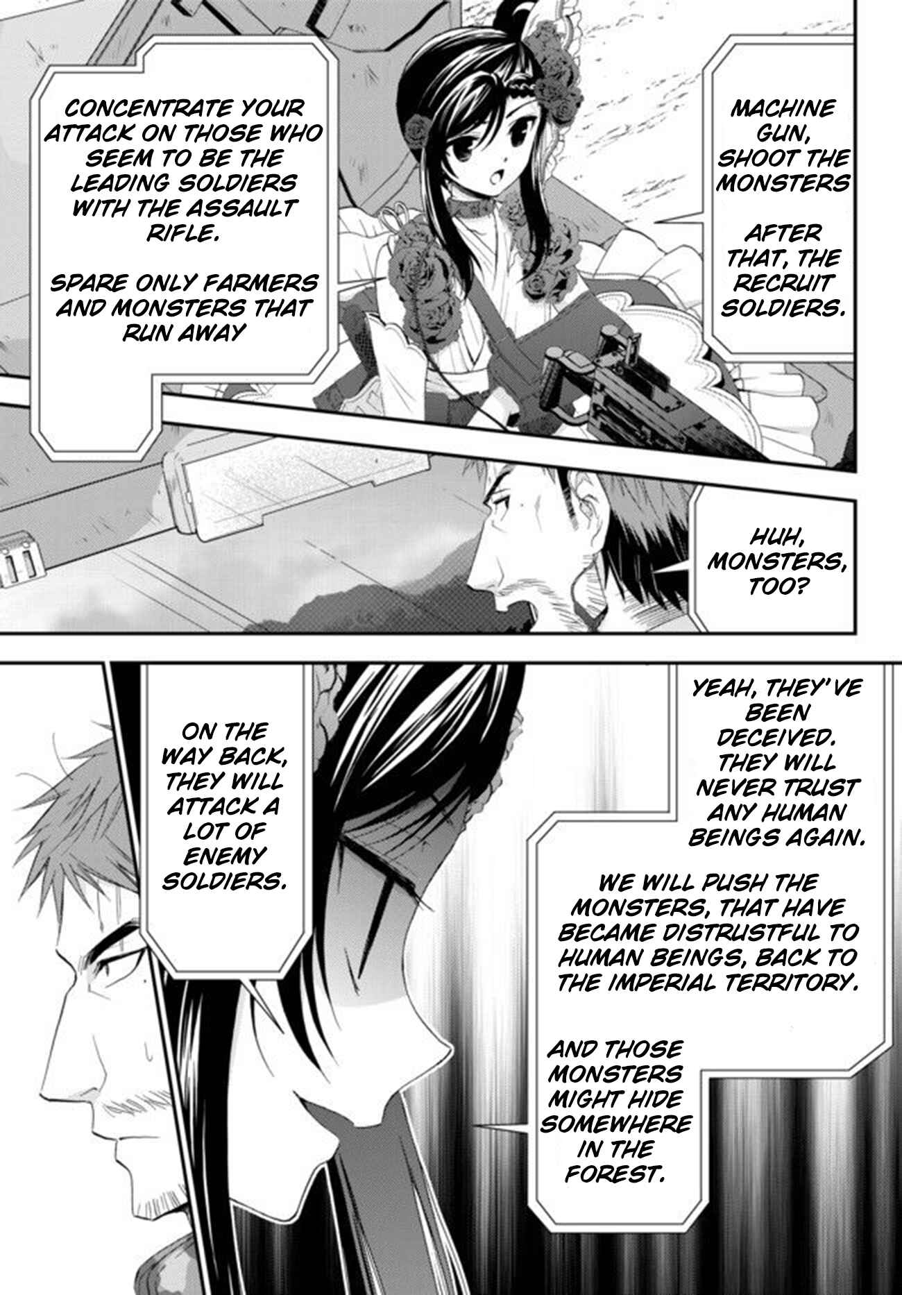 Page 13 Chapter 32.1 Rougo ni Sonaete Isekai de 8-manmai no Kinka wo Tamemasu