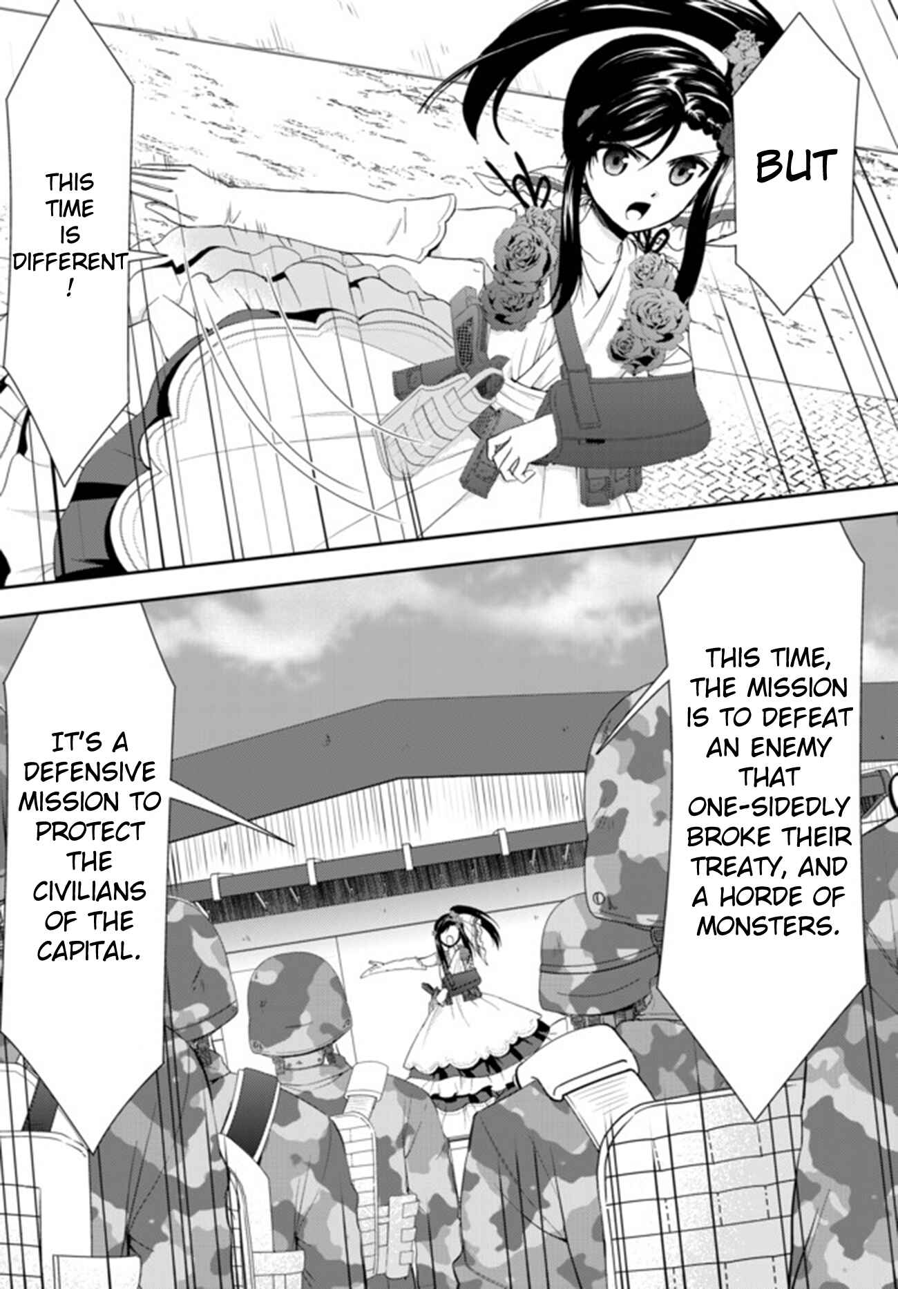 Page 3 Chapter 30.2 Rougo ni Sonaete Isekai de 8-manmai no Kinka wo Tamemasu