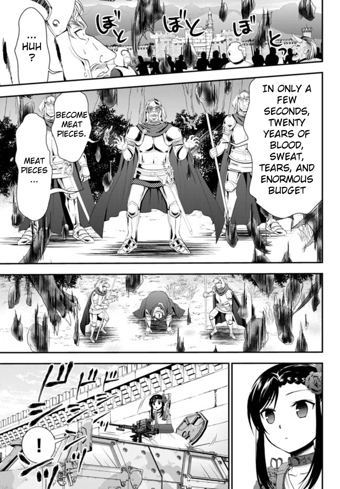 Page 13 Chapter 32.2 Rougo ni Sonaete Isekai de 8-manmai no Kinka wo Tamemasu