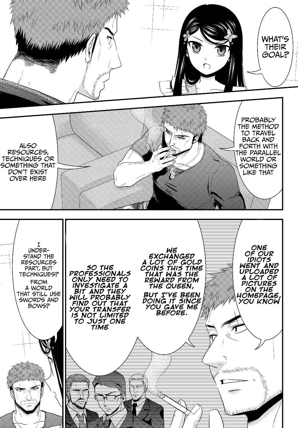 Page 11 Chapter 47 Rougo ni Sonaete Isekai de 8-manmai no Kinka wo Tamemasu