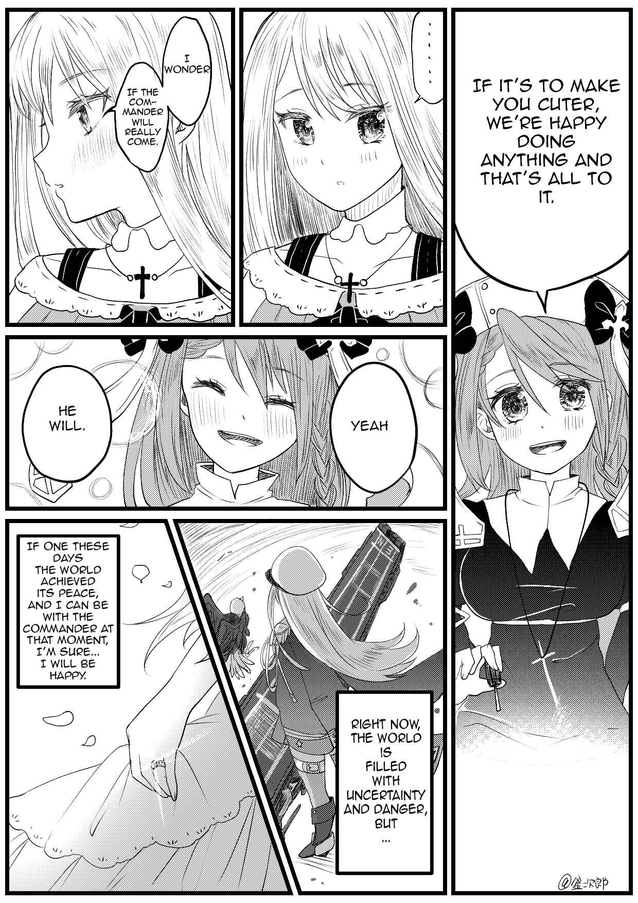 Page 8 Chapter 4 Azur Lane - In Order to be a Woman Suited for the Commander, Enterprise is Doing her Best! (Doujinshi)