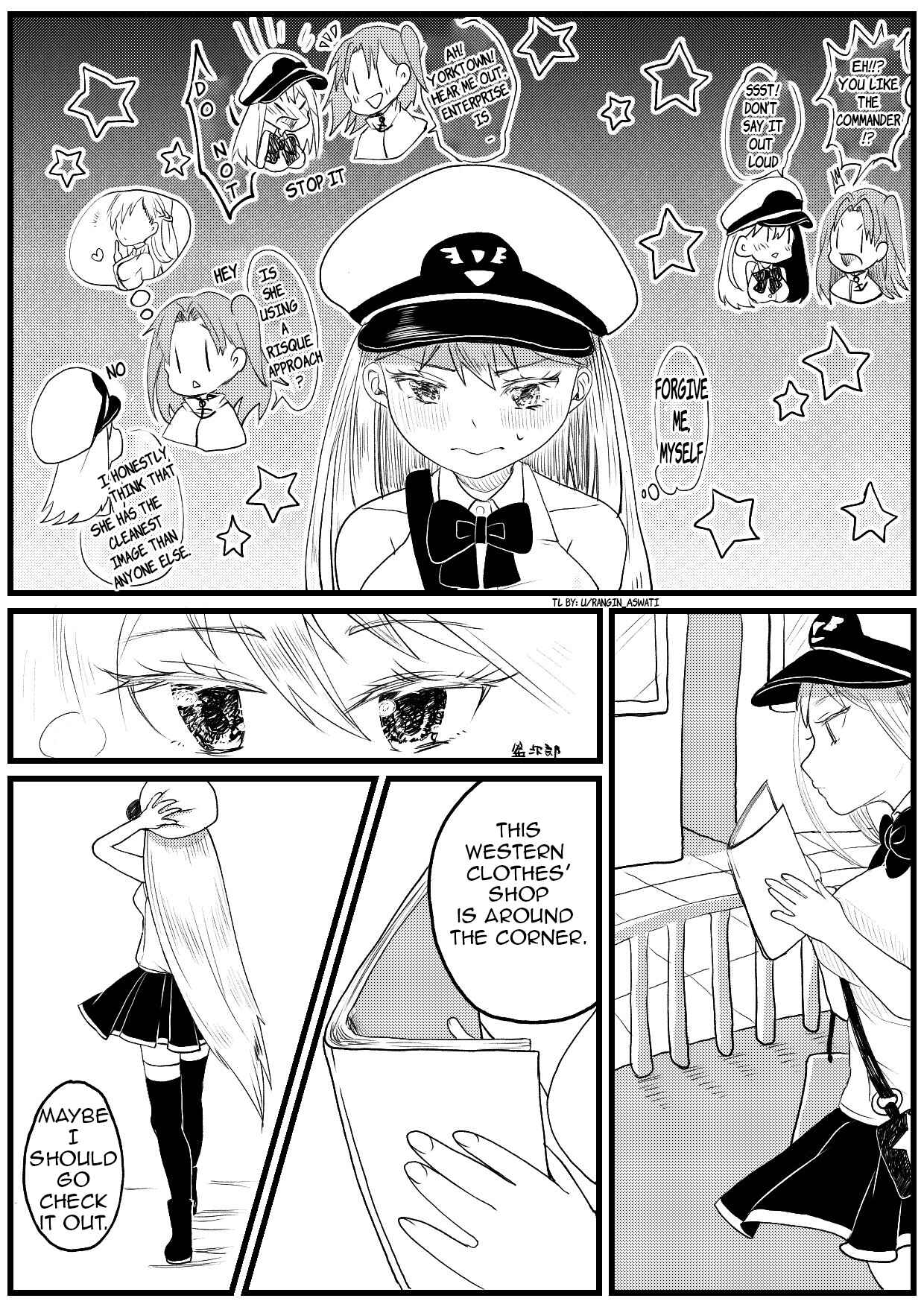 Page 4 Chapter 2 Azur Lane - In Order to be a Woman Suited for the Commander, Enterprise is Doing her Best! (Doujinshi)