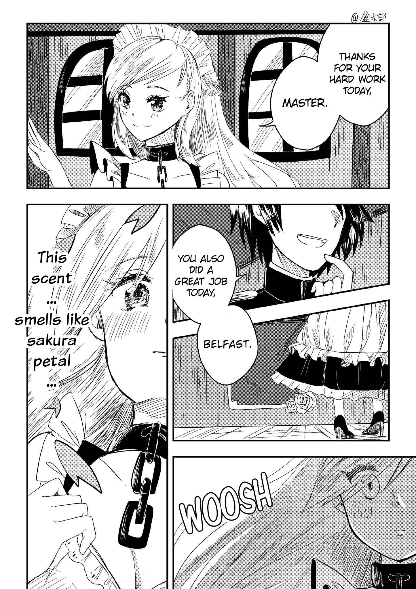 Page 1 Chapter 4.5 Azur Lane - In Order to be a Woman Suited for the Commander, Enterprise is Doing her Best! (Doujinshi)