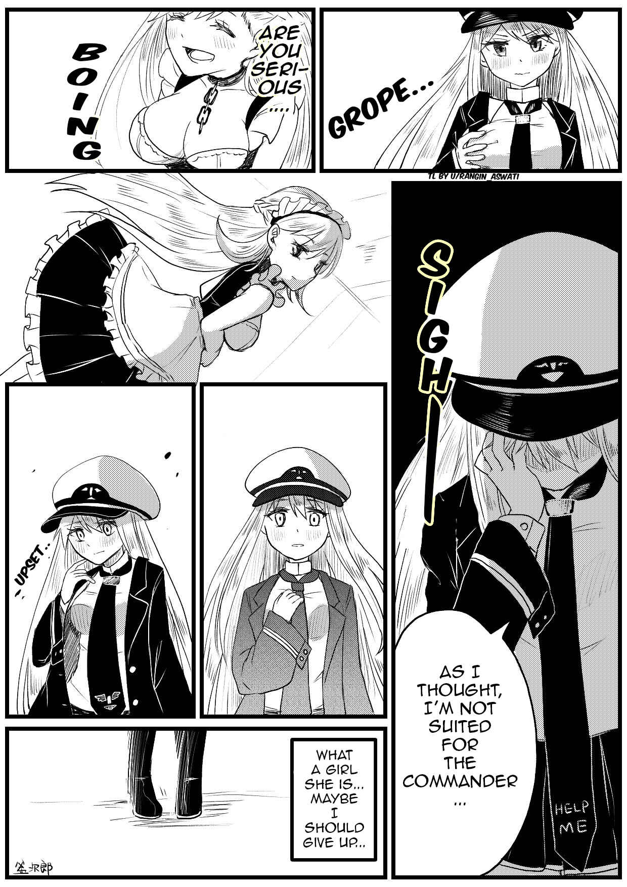 Page 4 Chapter 1 Azur Lane - In Order to be a Woman Suited for the Commander, Enterprise is Doing her Best! (Doujinshi)