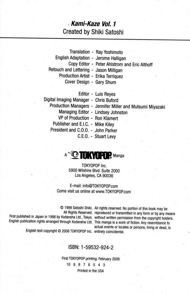 Page 4 Chapter 1 Kamikaze
