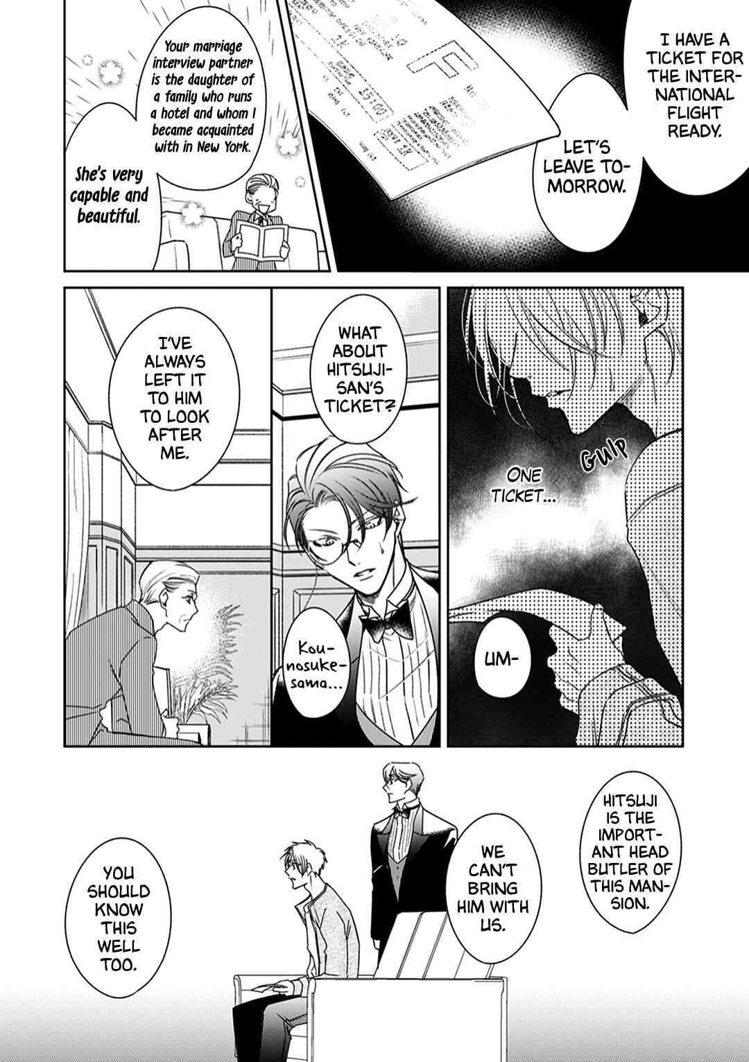 Page 9 Chapter 3 Shitsuji ga Megane wo Hazusuyoru