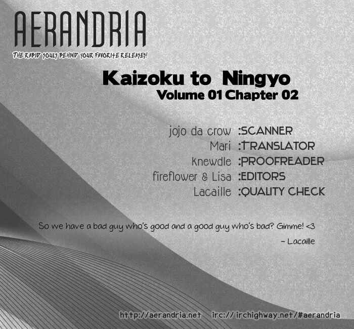 Page 1 Chapter 2 Kaizoku to Ningyo