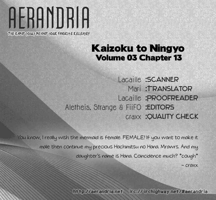 Page 34 Chapter 13 Kaizoku to Ningyo