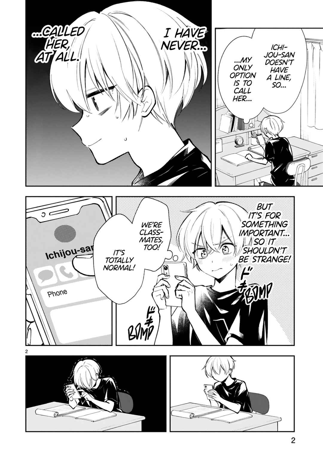 Page 4 Chapter 18 It Shows on Your Face, Ichijou-San