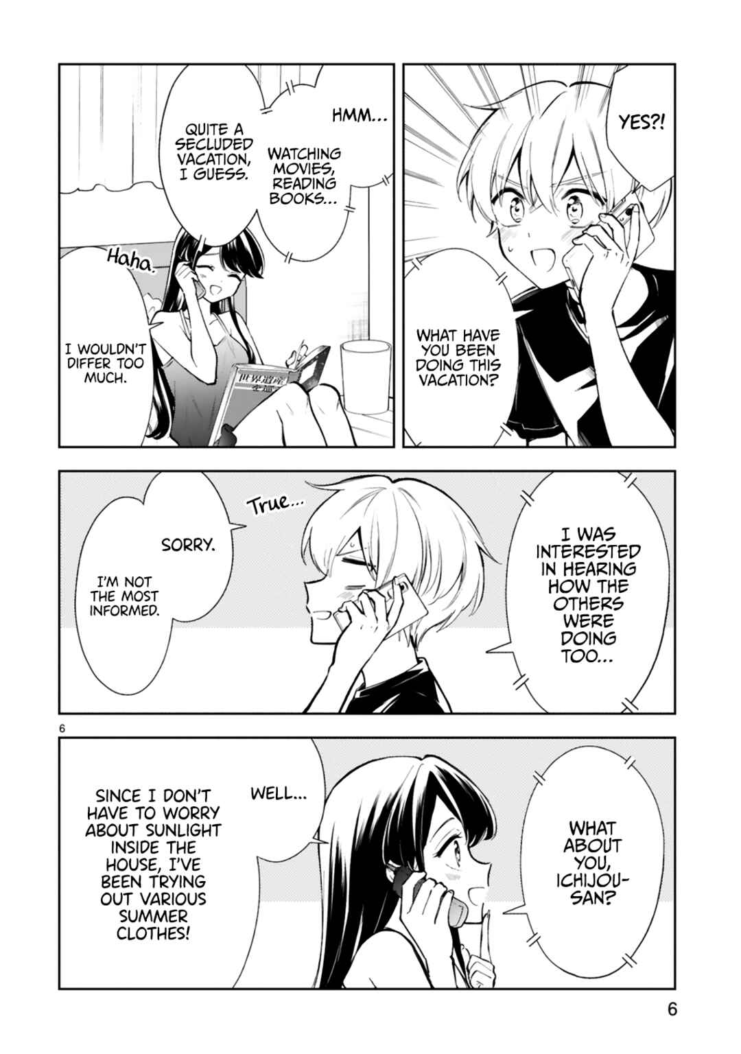 Page 8 Chapter 18 It Shows on Your Face, Ichijou-San