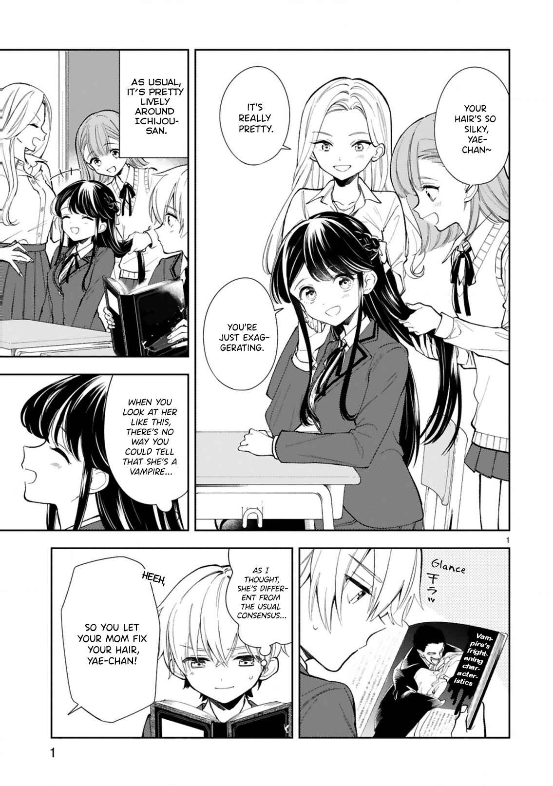Page 1 Chapter 3 It Shows on Your Face, Ichijou-San