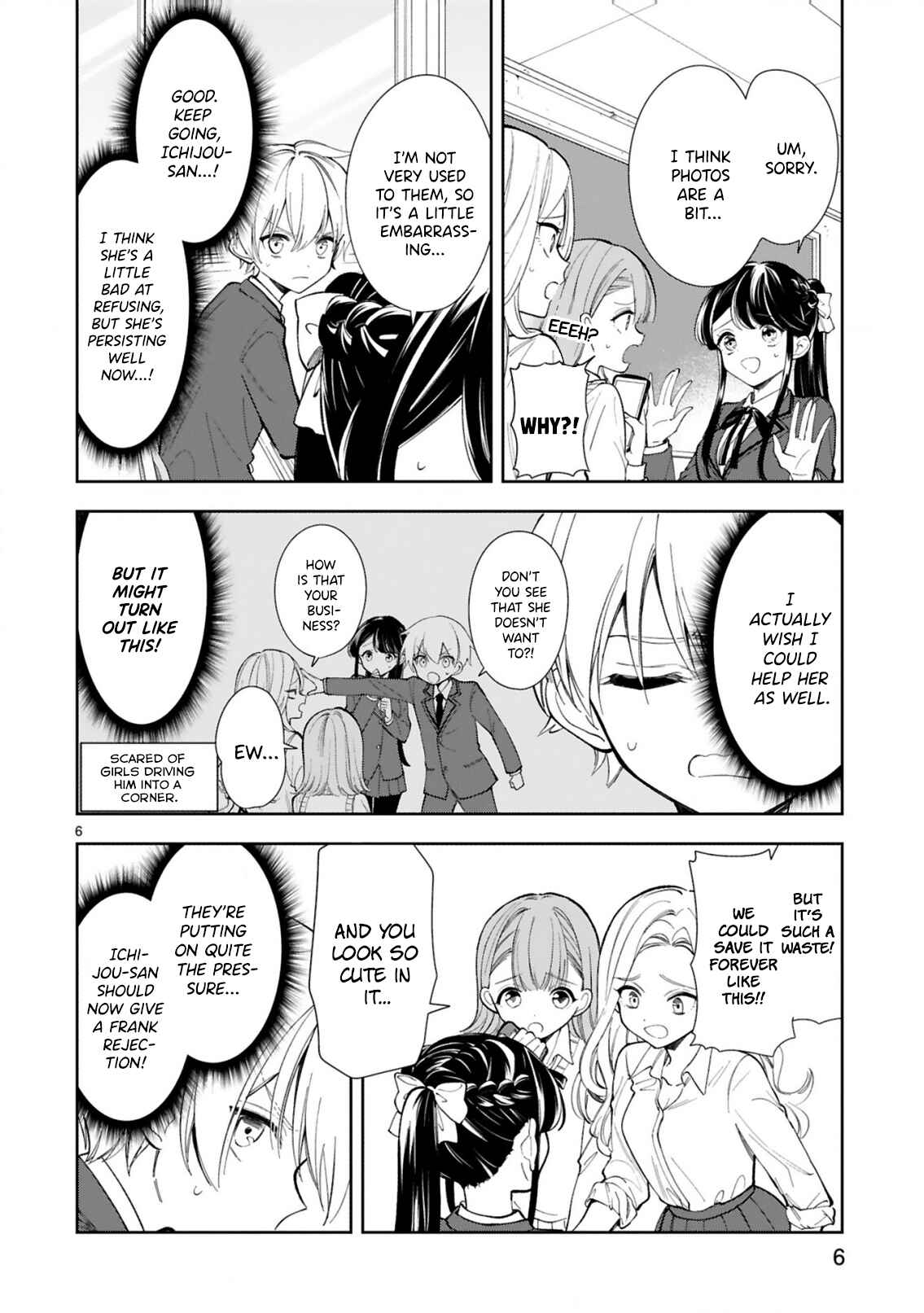 Page 8 Chapter 3 It Shows on Your Face, Ichijou-San