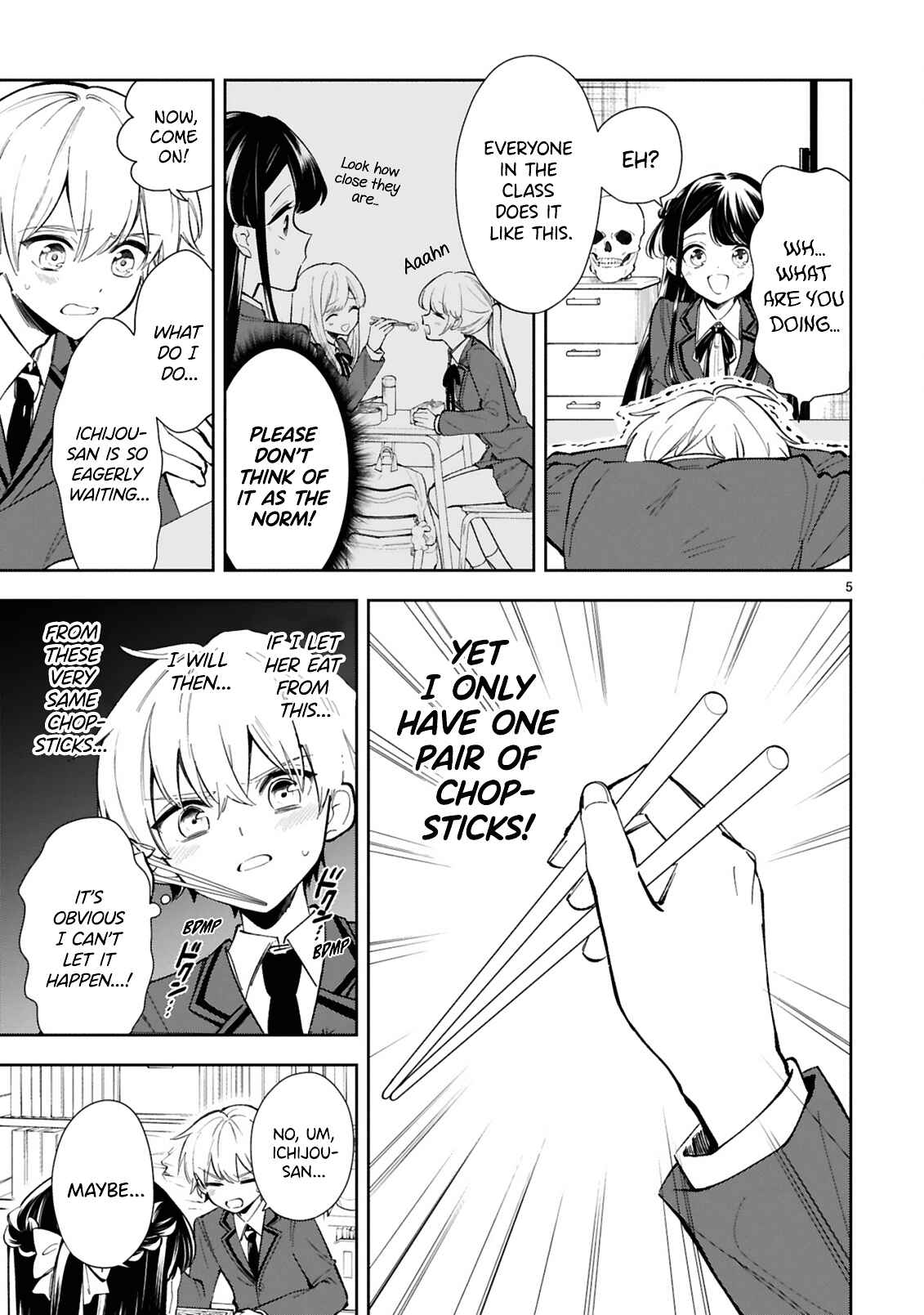 Page 5 Chapter 7 It Shows on Your Face, Ichijou-San