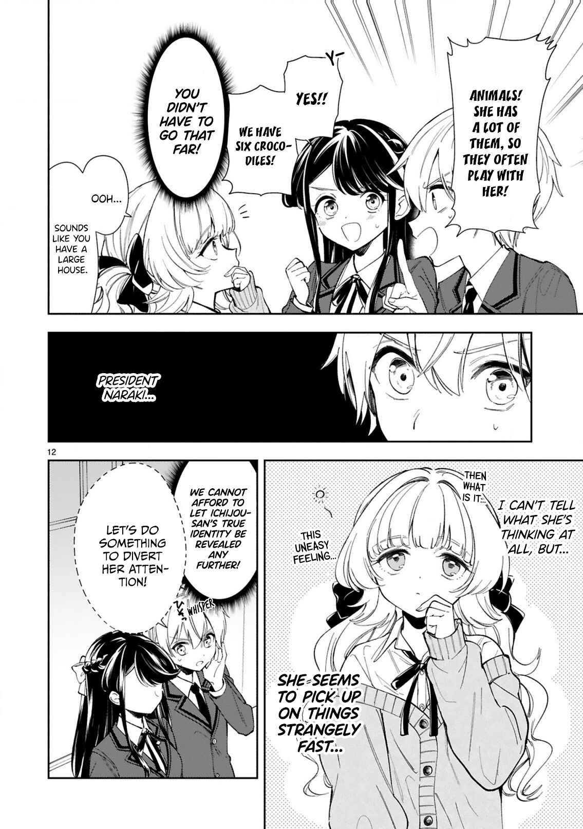 Page 12 Chapter 4 It Shows on Your Face, Ichijou-San
