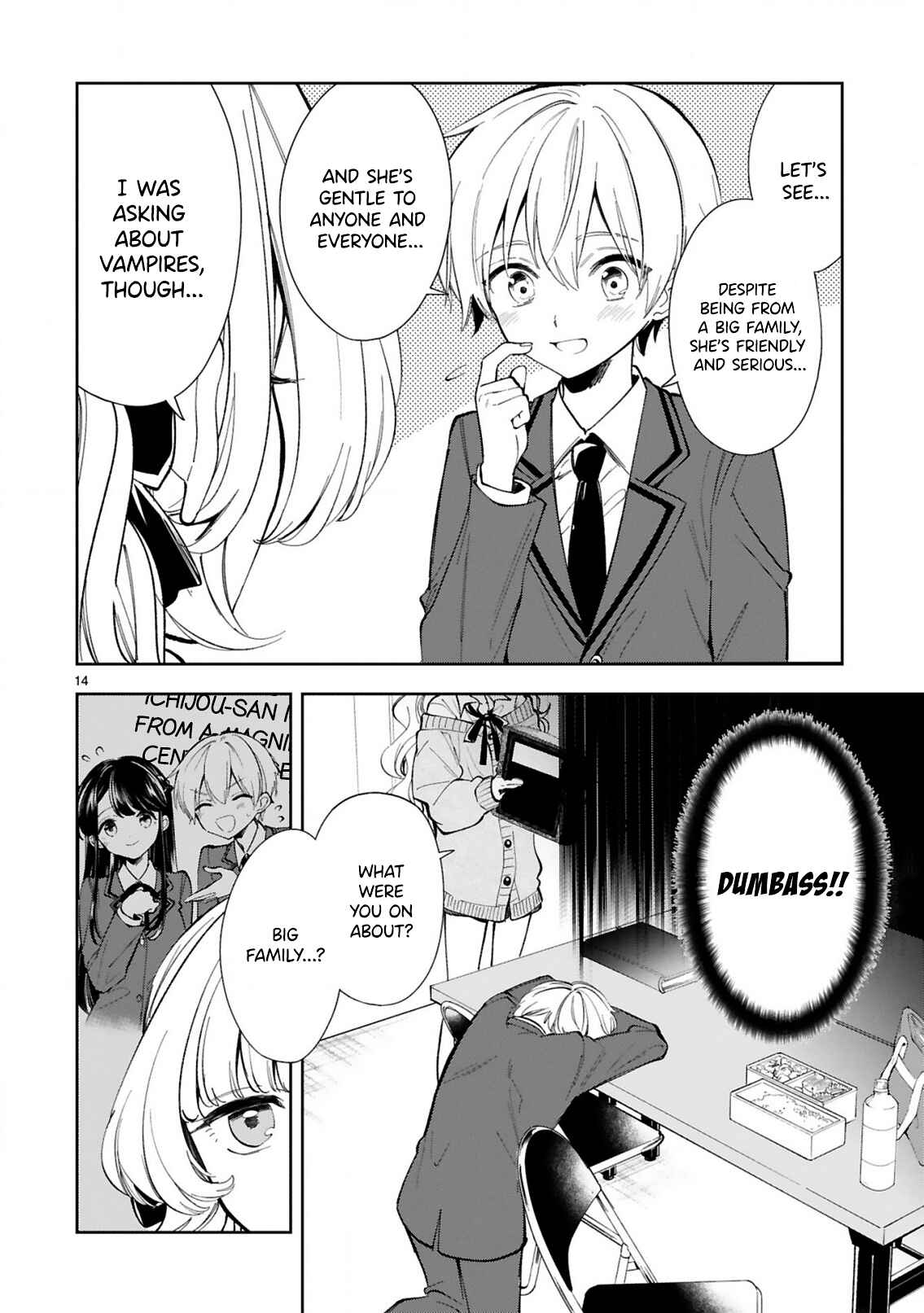 Page 14 Chapter 4 It Shows on Your Face, Ichijou-San