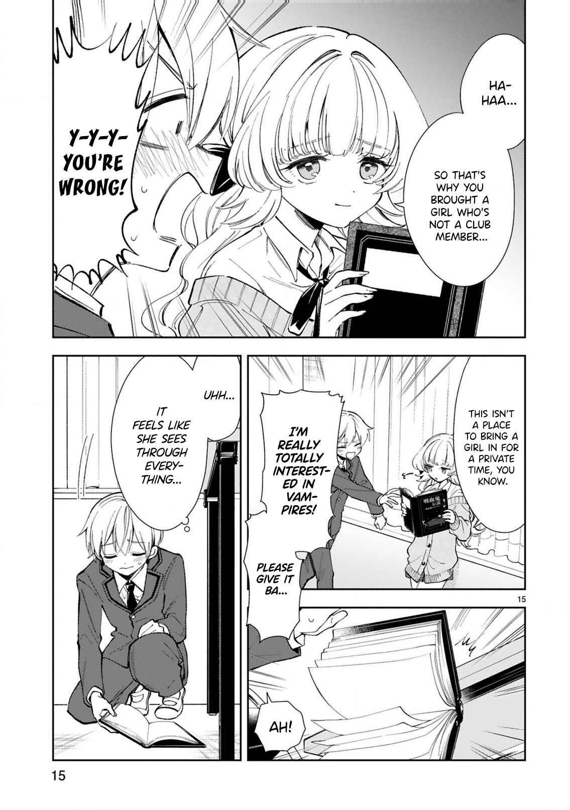 Page 15 Chapter 4 It Shows on Your Face, Ichijou-San