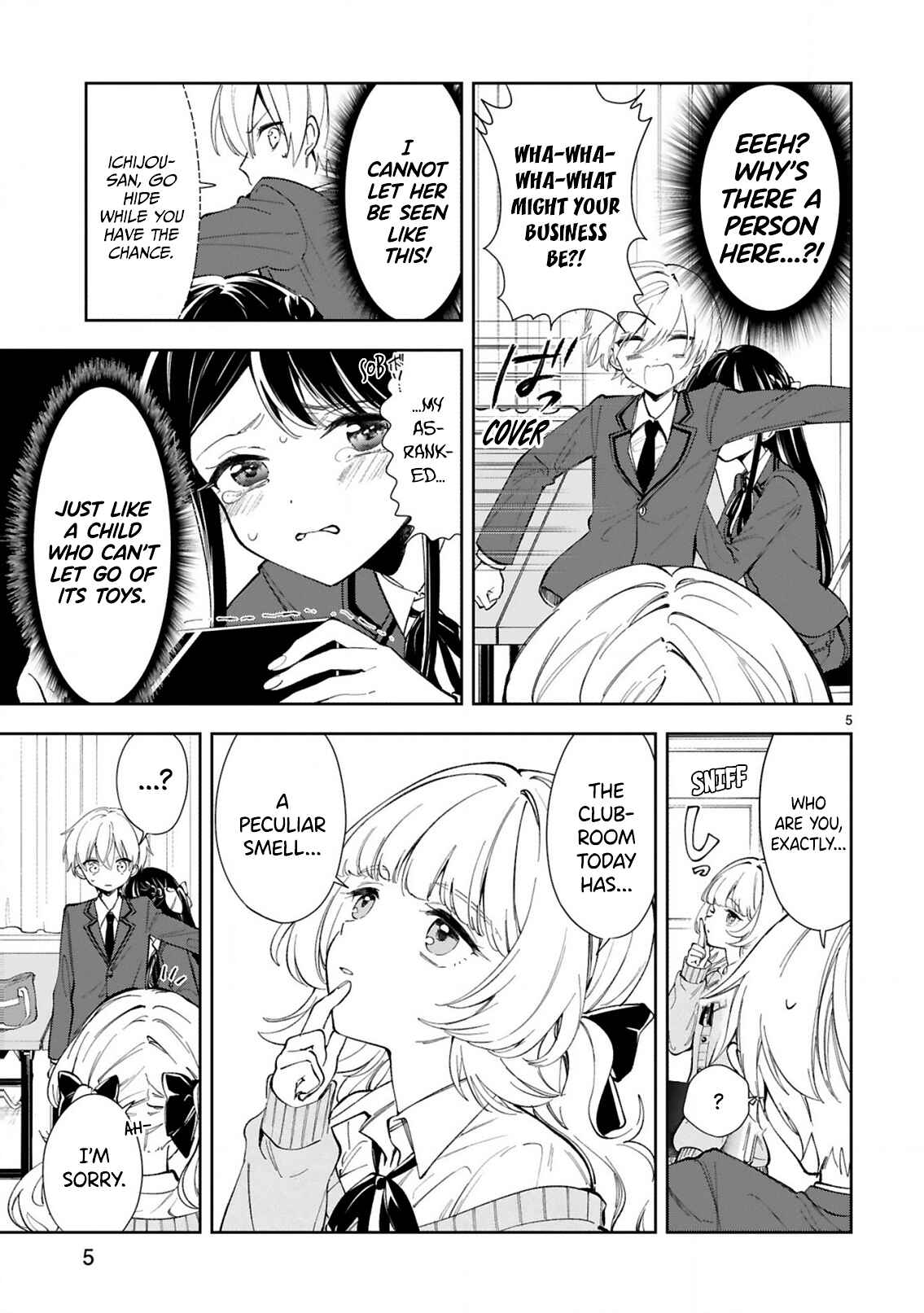 Page 5 Chapter 4 It Shows on Your Face, Ichijou-San