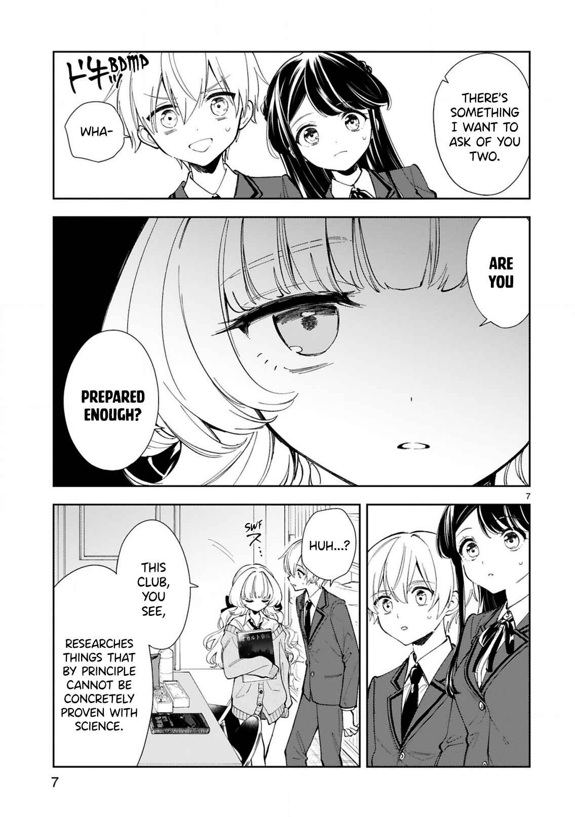 Page 7 Chapter 4 It Shows on Your Face, Ichijou-San