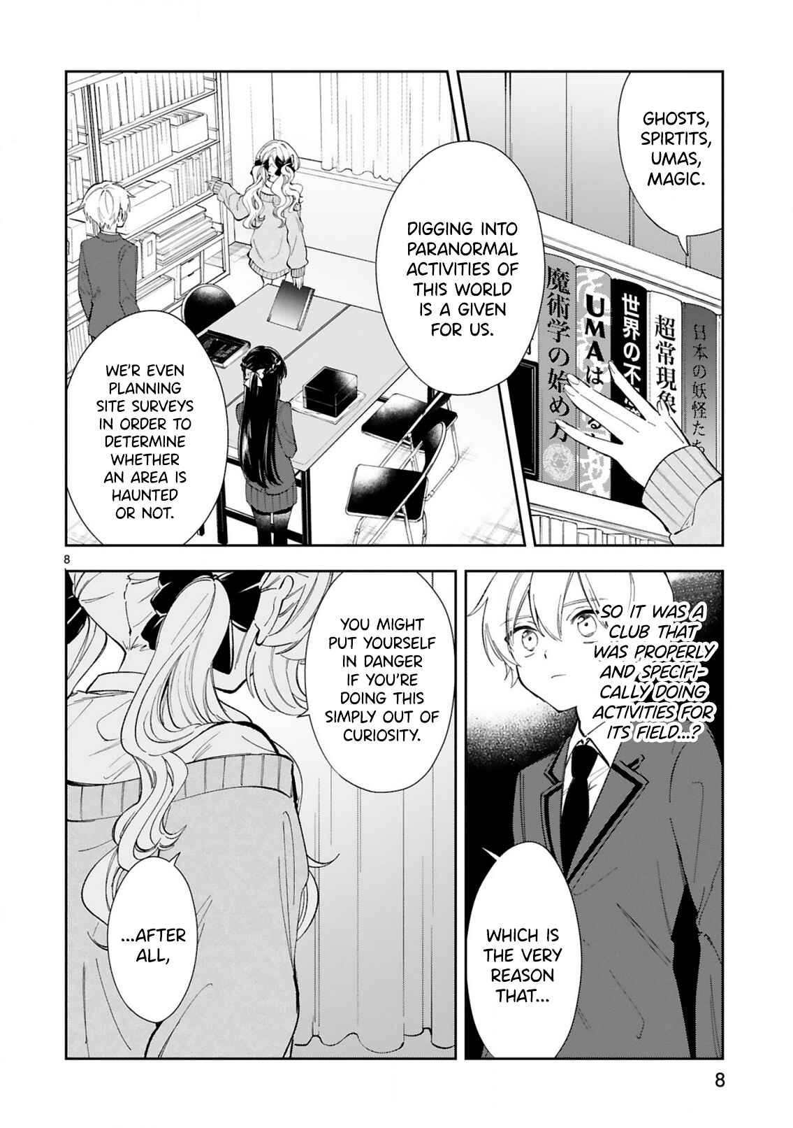 Page 8 Chapter 4 It Shows on Your Face, Ichijou-San