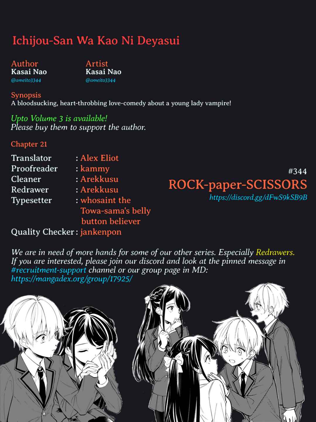 Page 29 Chapter 21 It Shows on Your Face, Ichijou-San