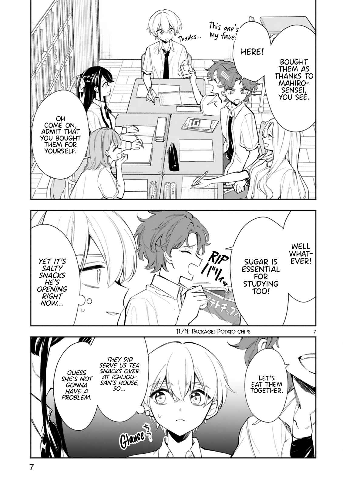 Page 7 Chapter 13 It Shows on Your Face, Ichijou-San