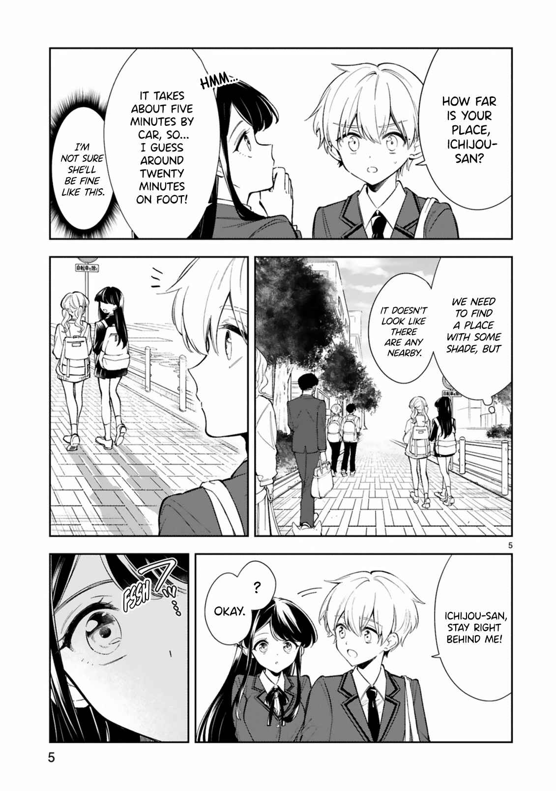 Page 5 Chapter 8 It Shows on Your Face, Ichijou-San